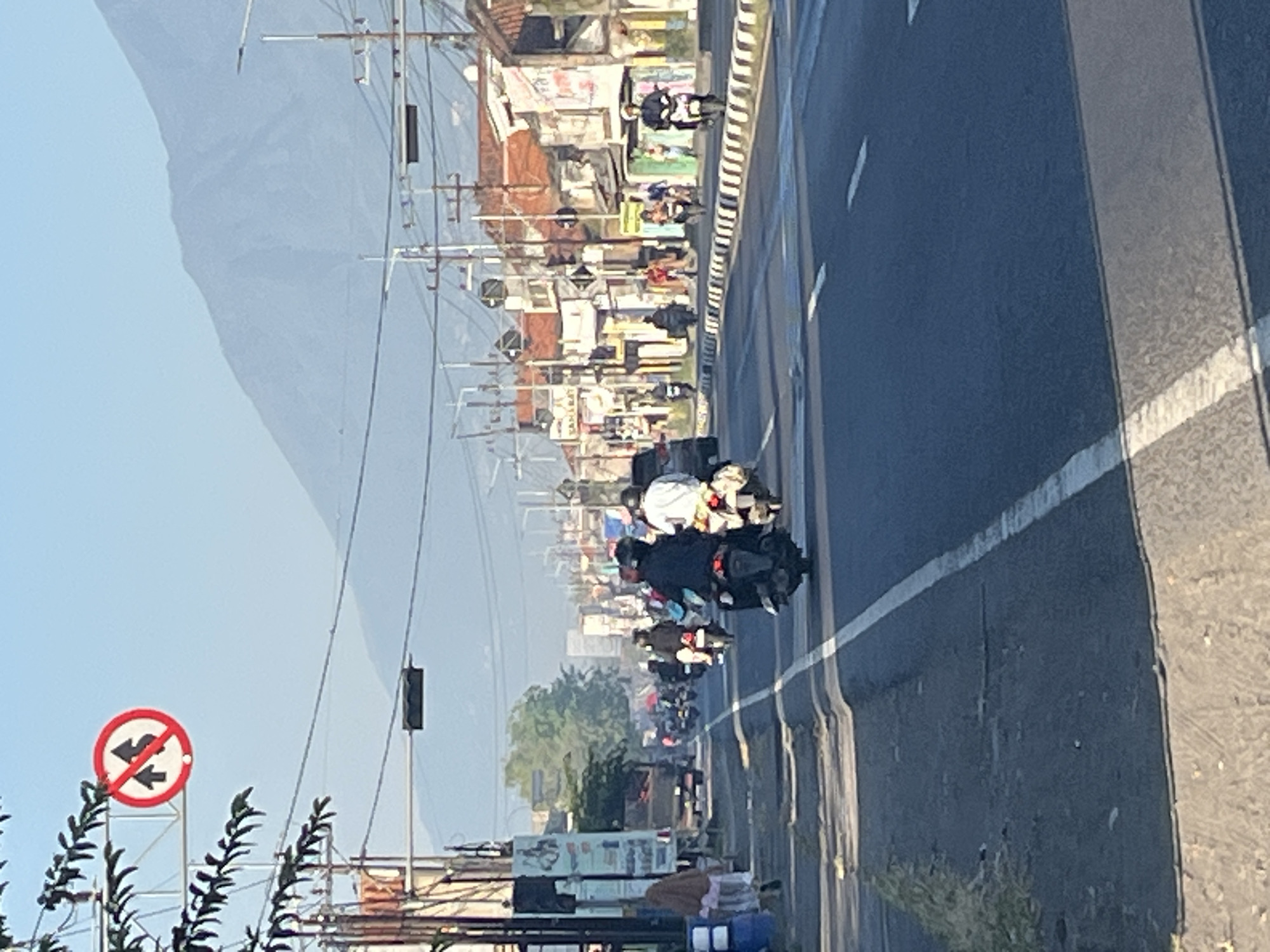 Morning traffic flows through Siring and Gedang, East Java