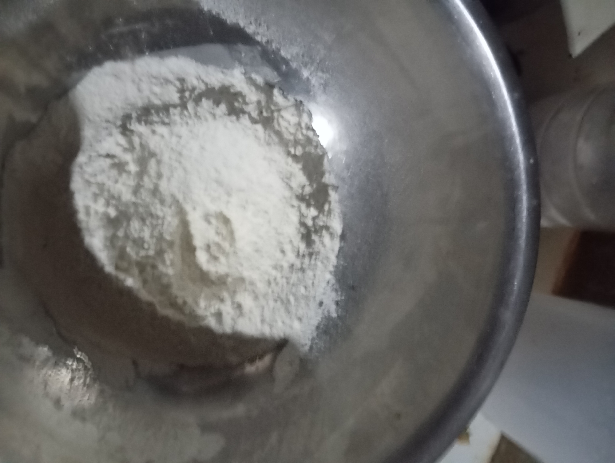Flour preparation documented in Venezuelan kitchen