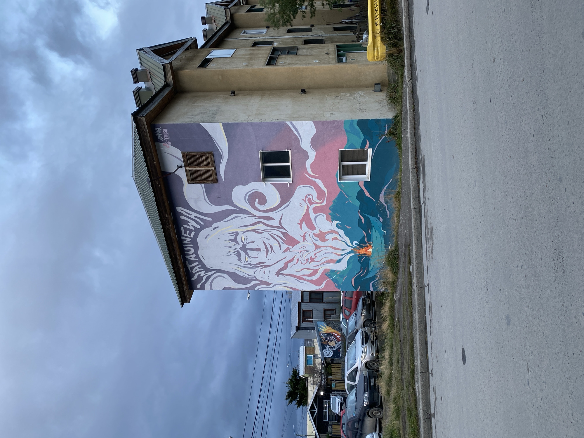 Street art and snowy landscapes documented in Ushuaia