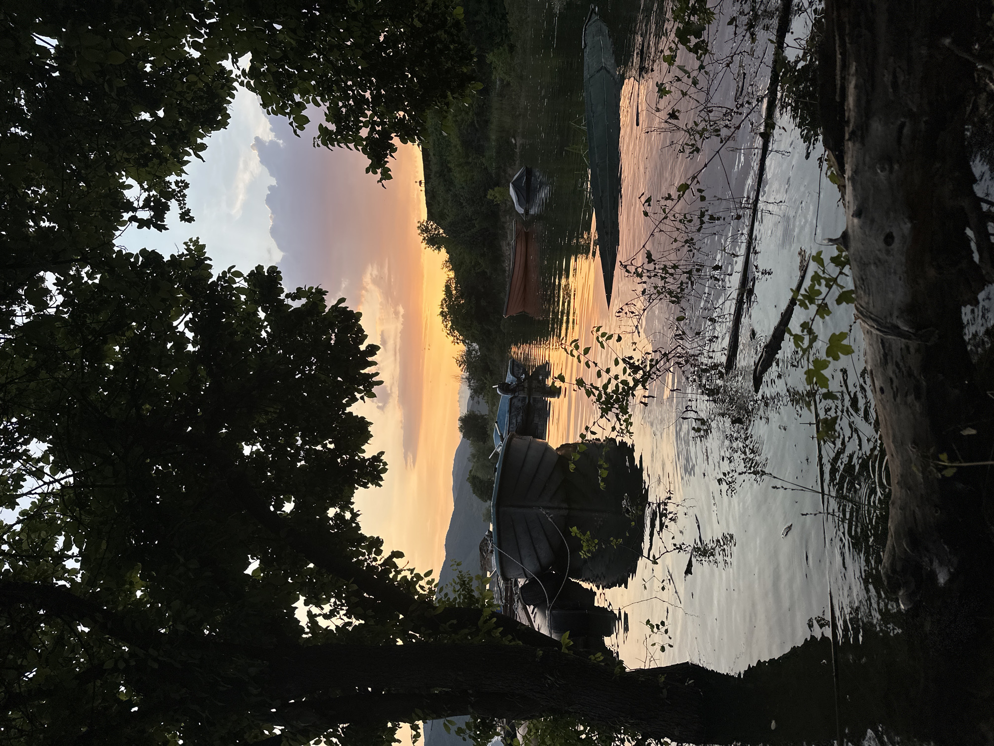 Sunset documented at Glavatartsi waterside, Bulgaria