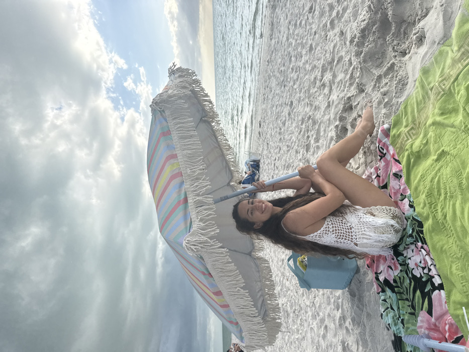 Evening beach scenes captured in Naples, Florida
