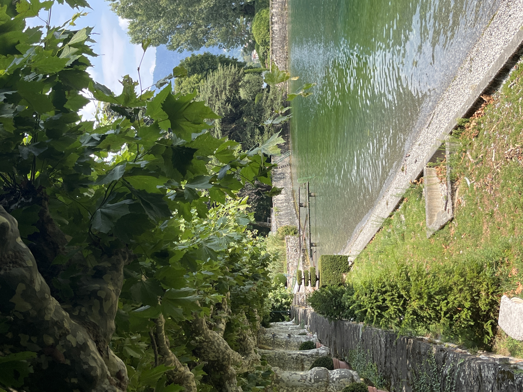 Wandering Montreux's lakeside streets and promenade