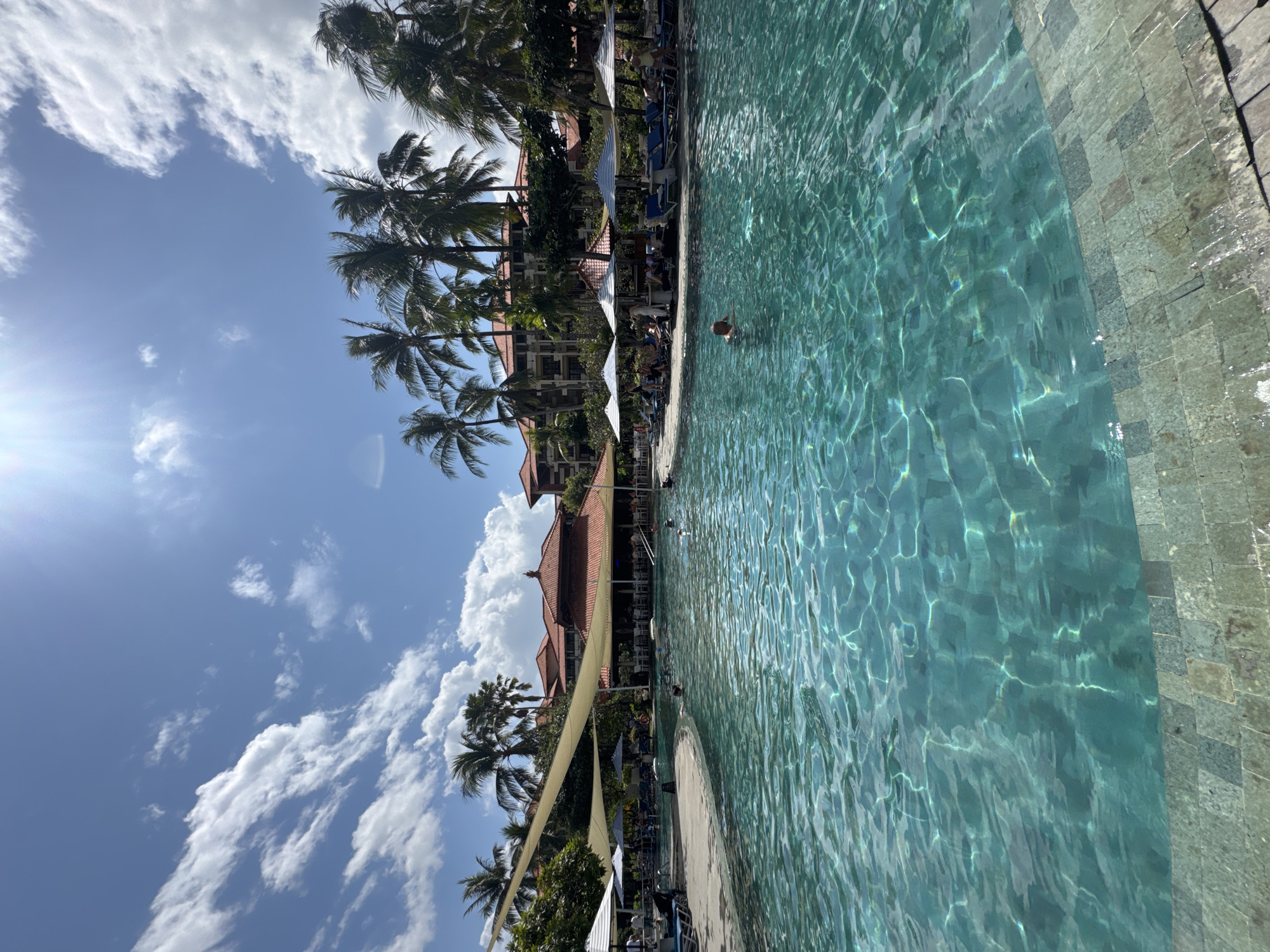 Resort life captured during quiet hours in Kuta Selatan