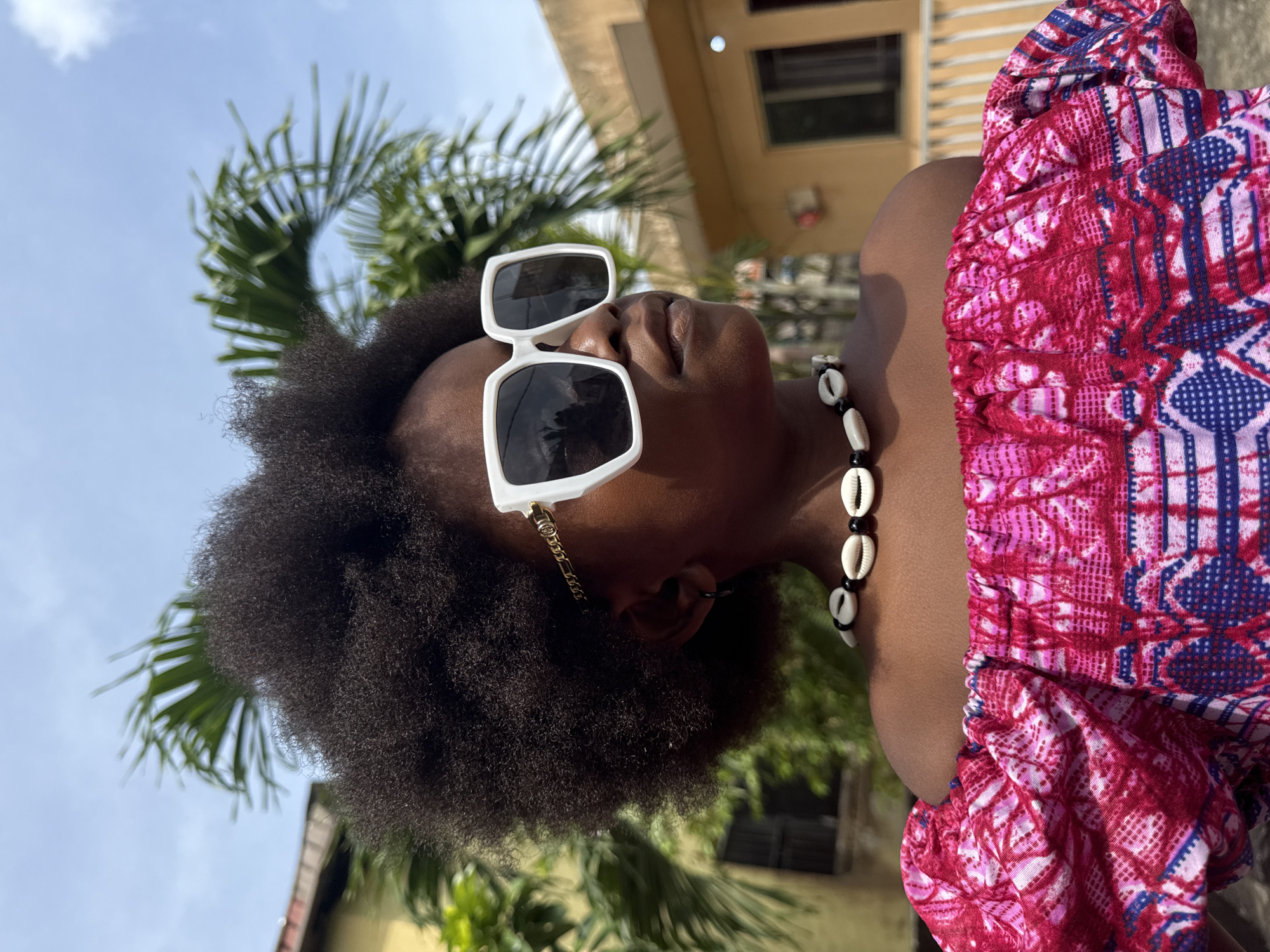Photo session captured in Ado, Nigeria features colorful fashion