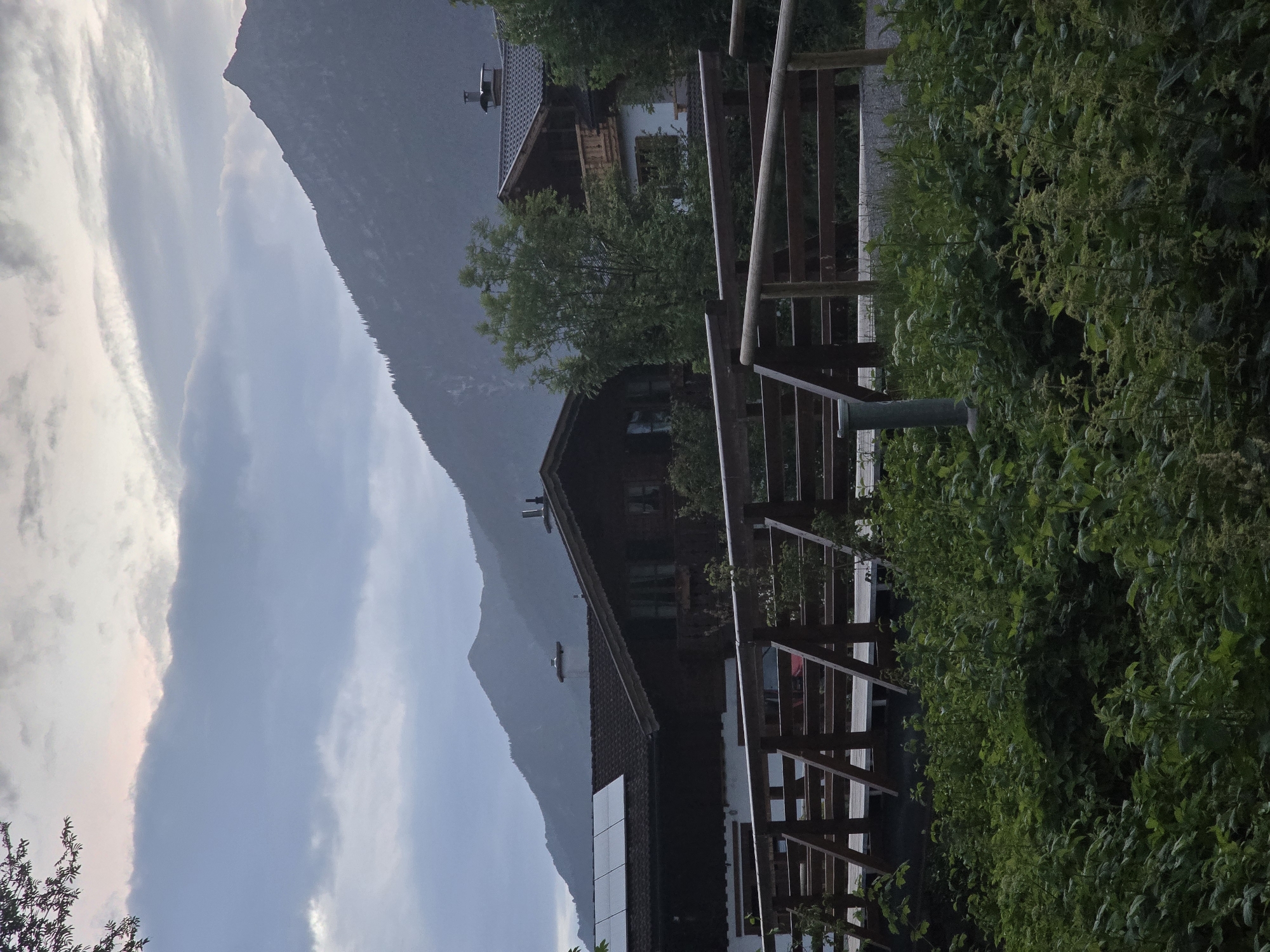 Garmisch-Partenkirchen at dusk: Alpine town meets Zugspitze backdrop