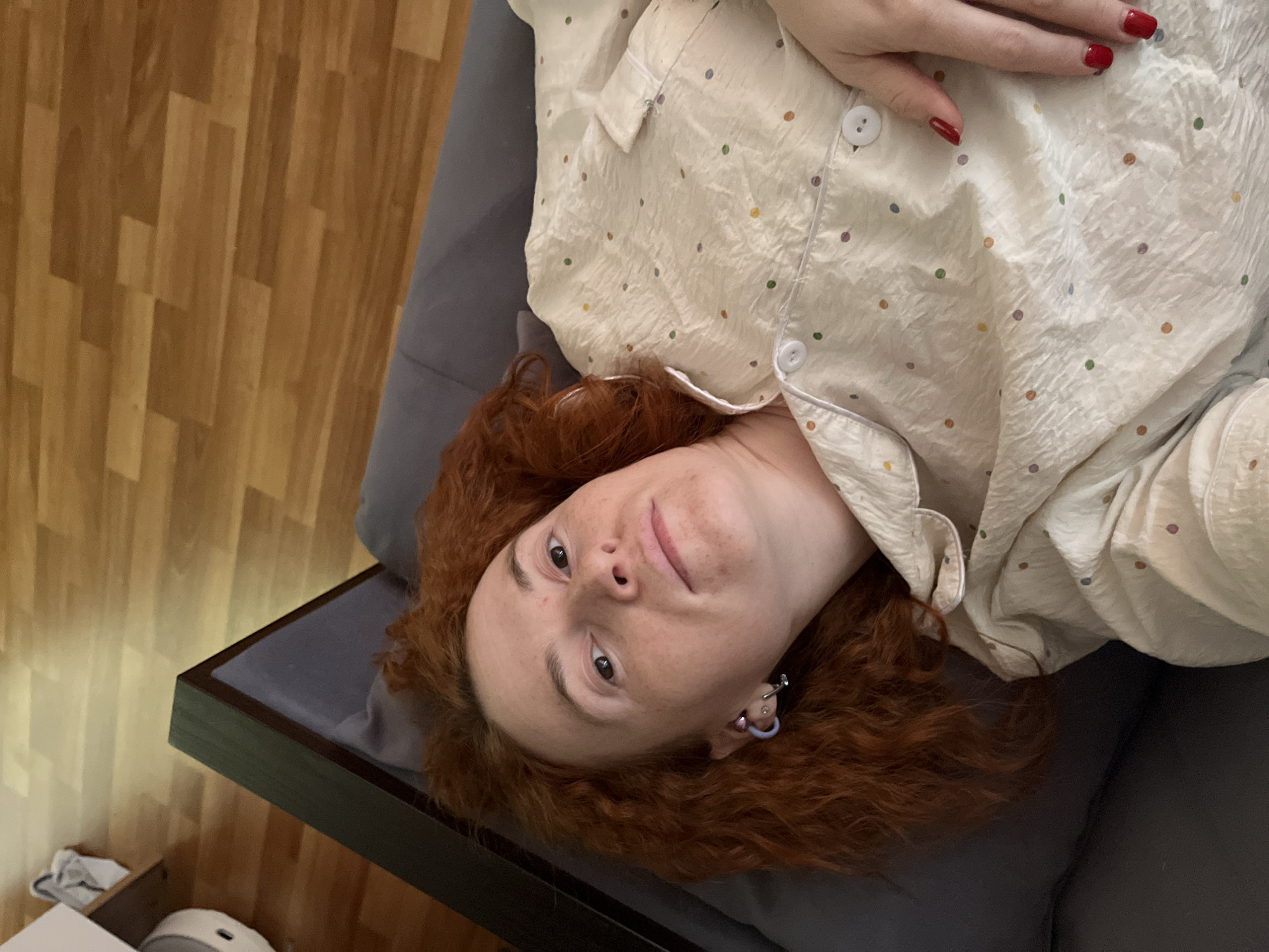 Morning domestic moments captured with woman and cat in Chaikovsky