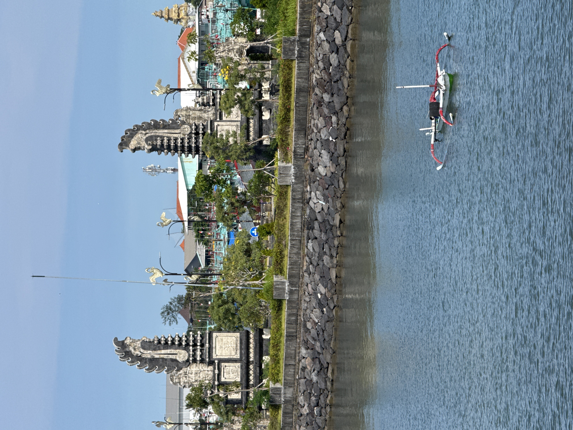 Morning scenes of traditional Balinese life captured in Denpasar