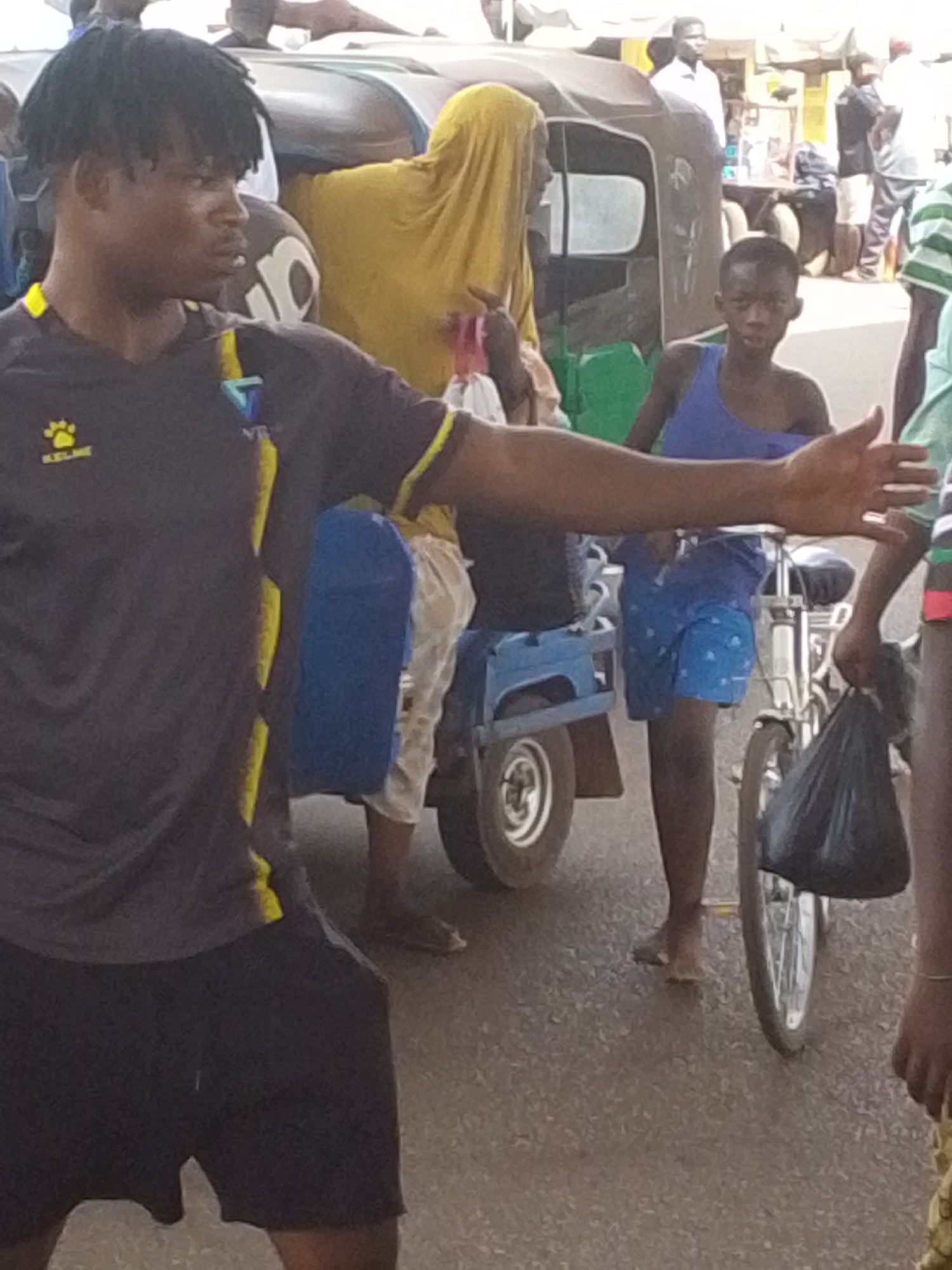 Daily life unfolds in Tamale's bustling streets and markets