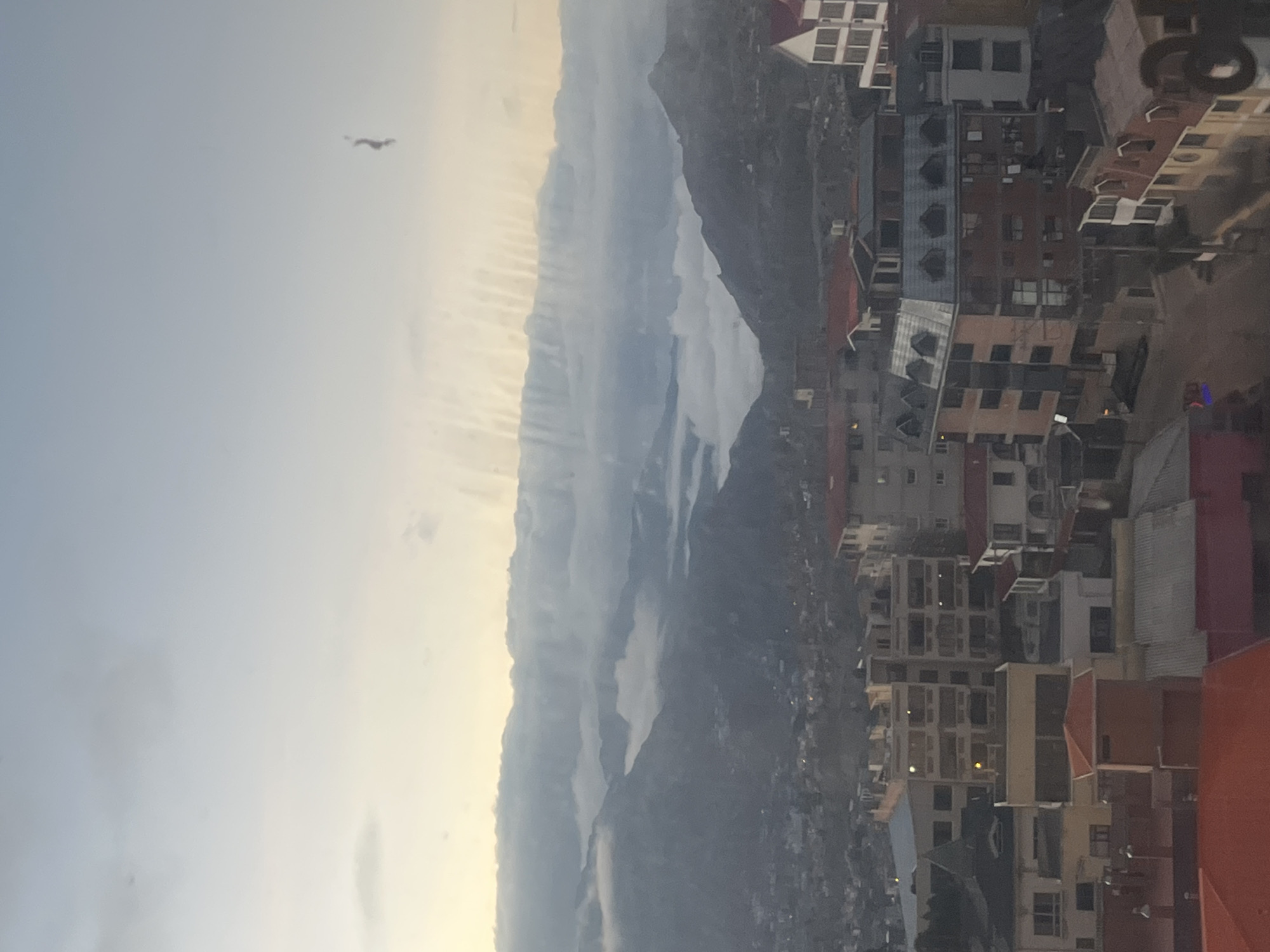 Cable car offers aerial view of sprawling La Paz