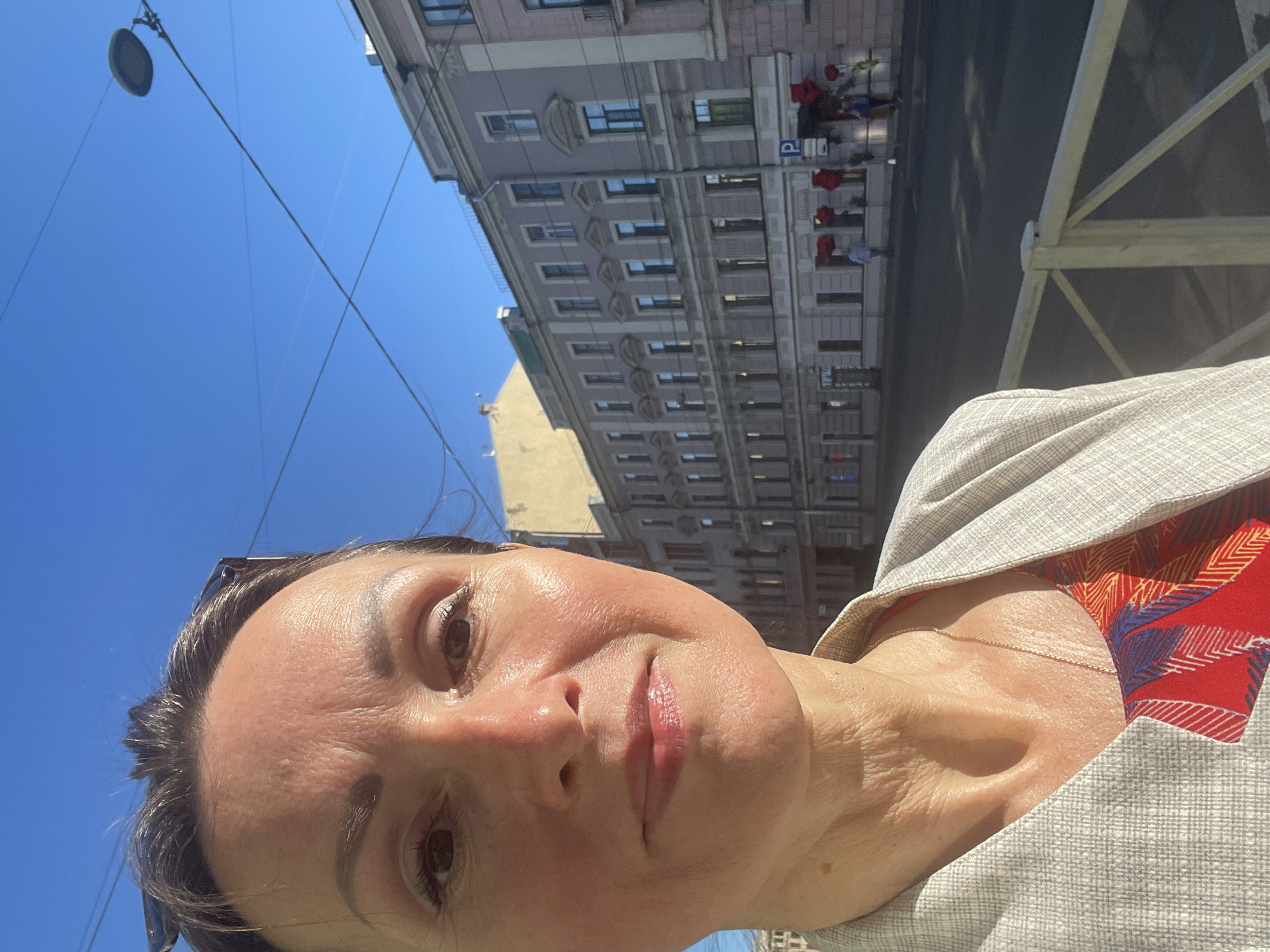 Summer morning stroll along Saint Petersburg's historic center