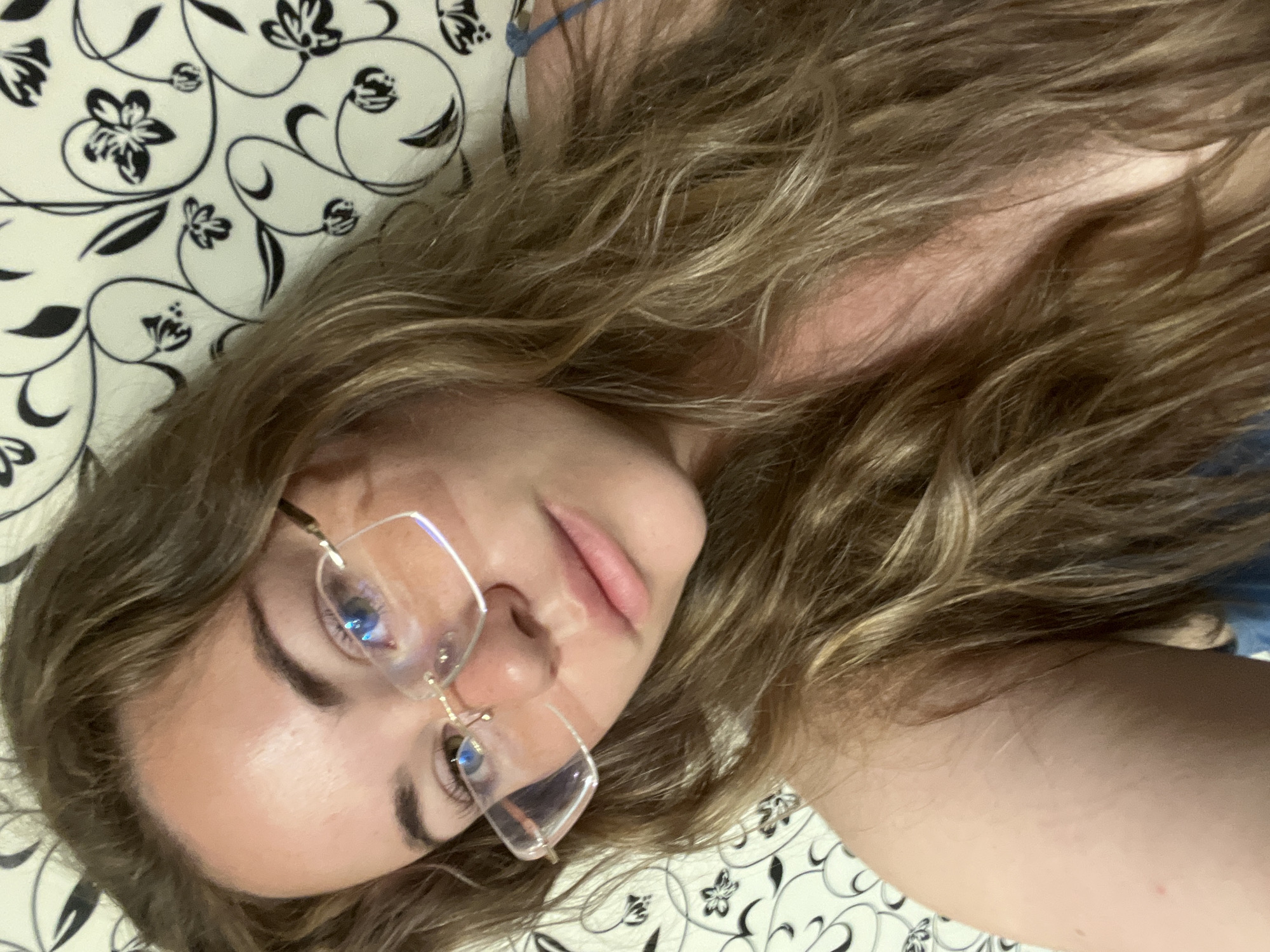 Selfie session from an apartment window in Chaikovsky