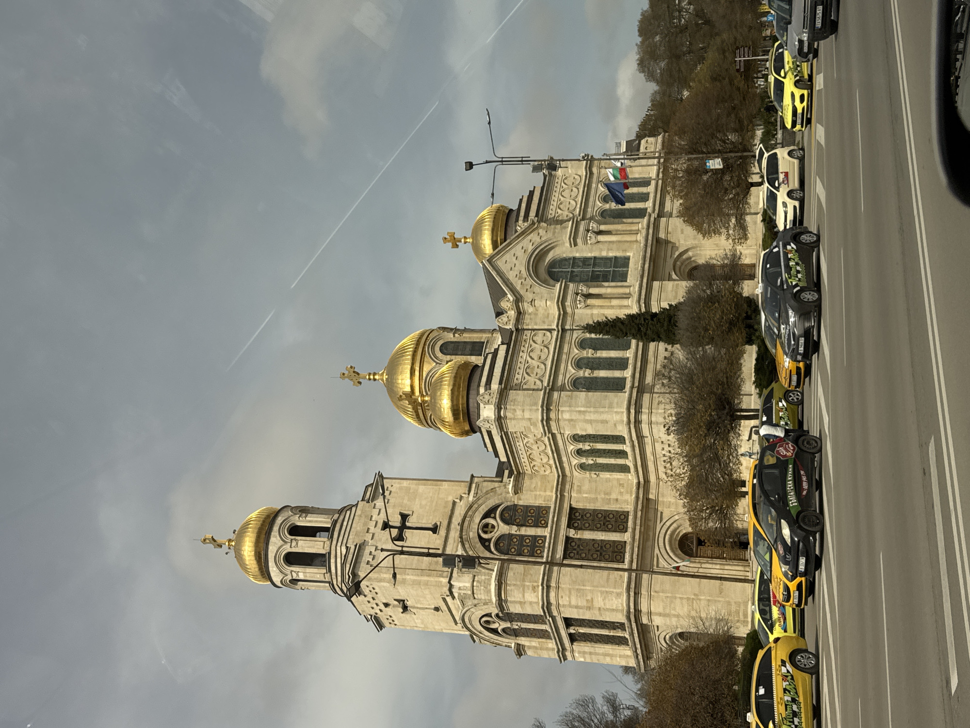 Ambulances spotted near cathedral in Varna, Bulgaria