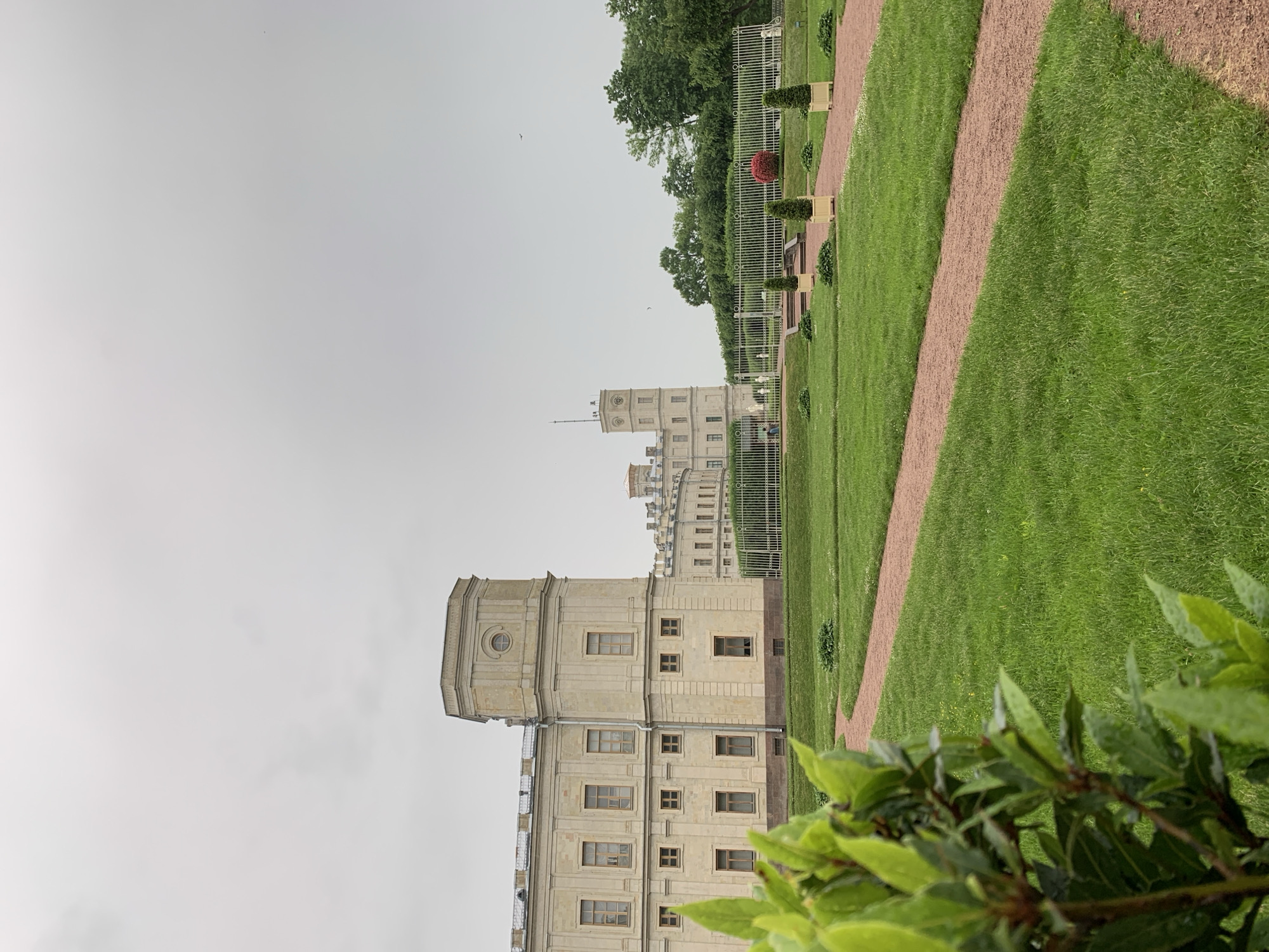 Rainy day at Gatchina Palace feeding swans and exploring grounds