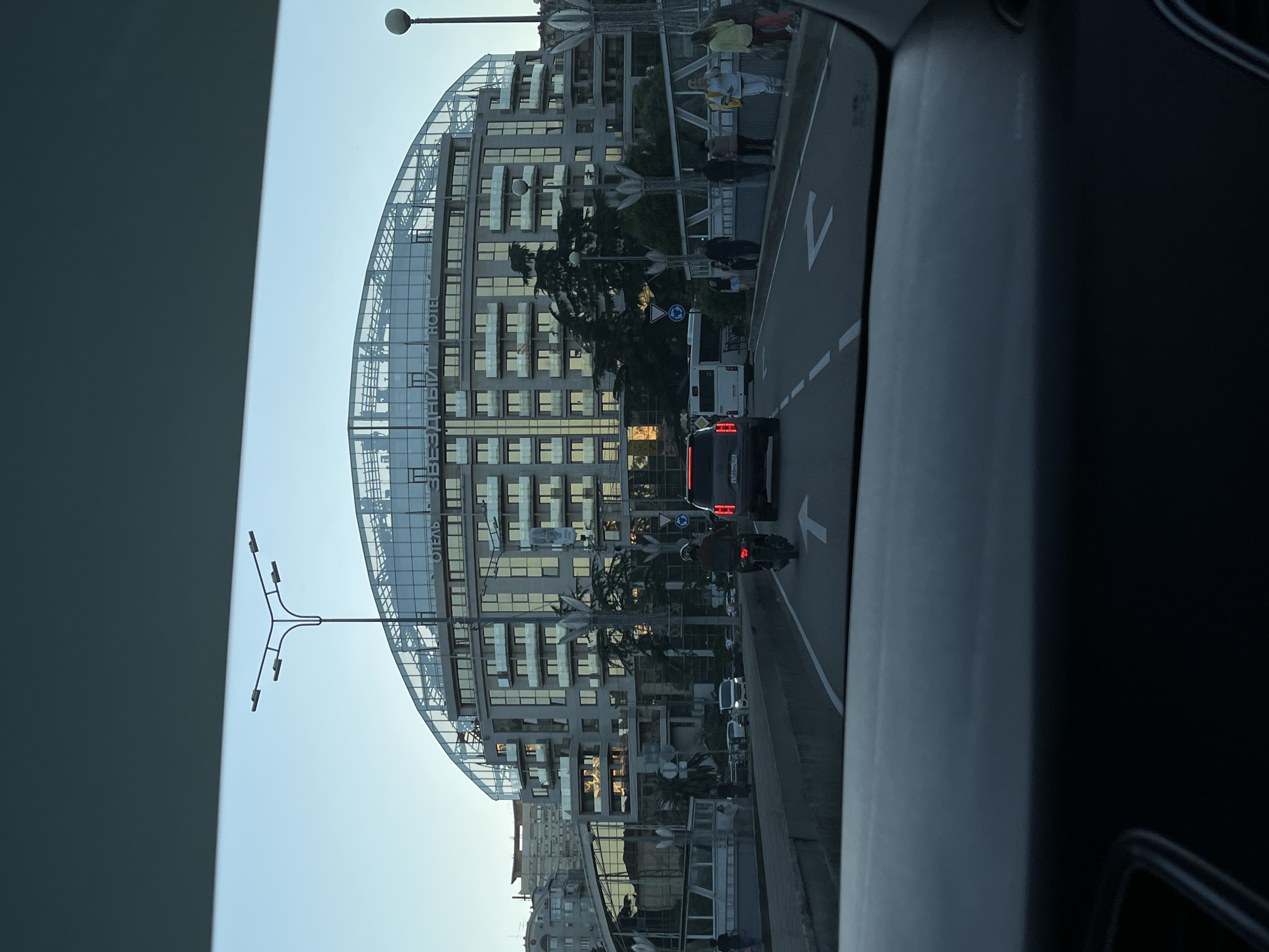 Sochi resident documents street scene and floral artwork