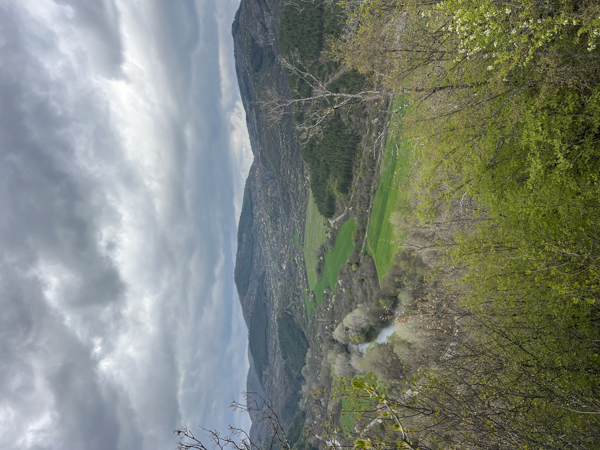 Observer captures scenic views of rural Dobrovo, Bulgaria landscape