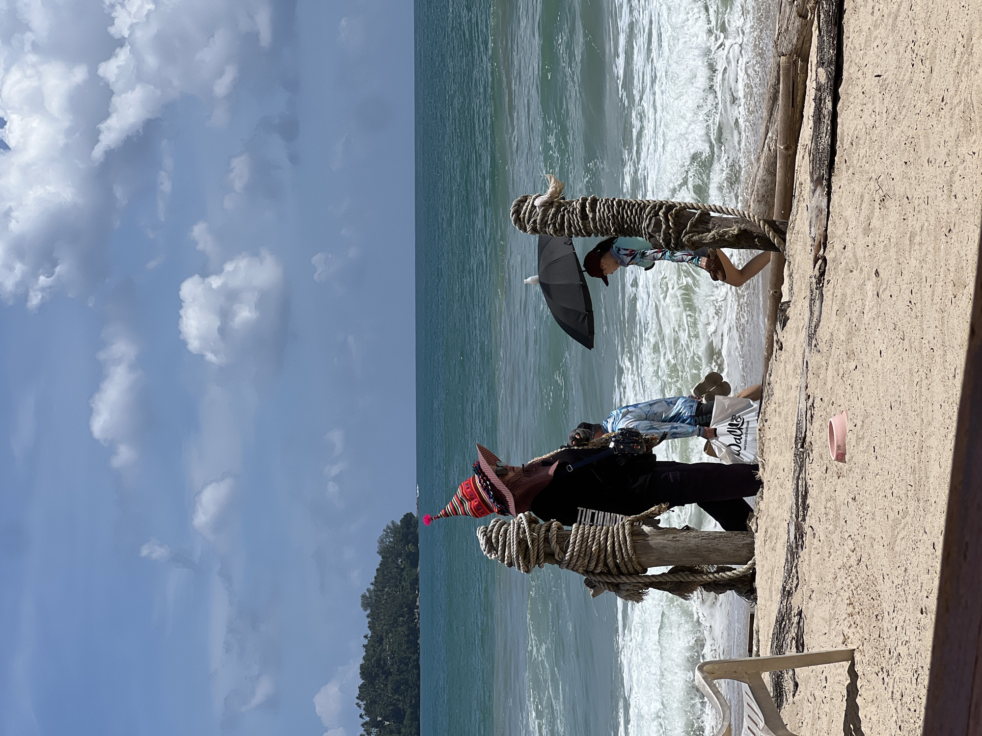 Morning beach time at Choeng Thale, Phuket