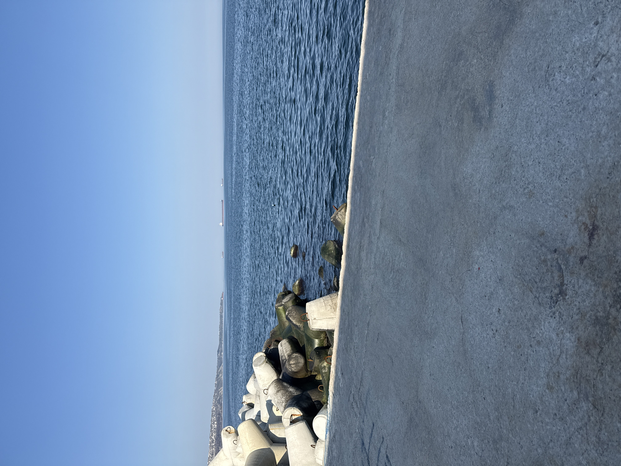 Visitor documents seaside afternoon at Varna's Black Sea coast