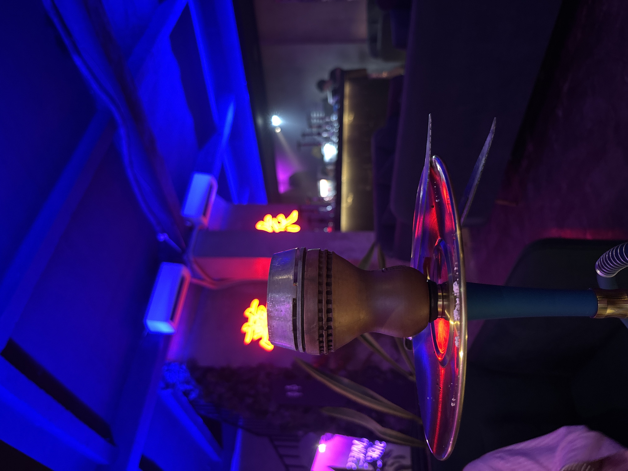 Evening hookah lounge scenes captured in Kuta Selatan, Indonesia