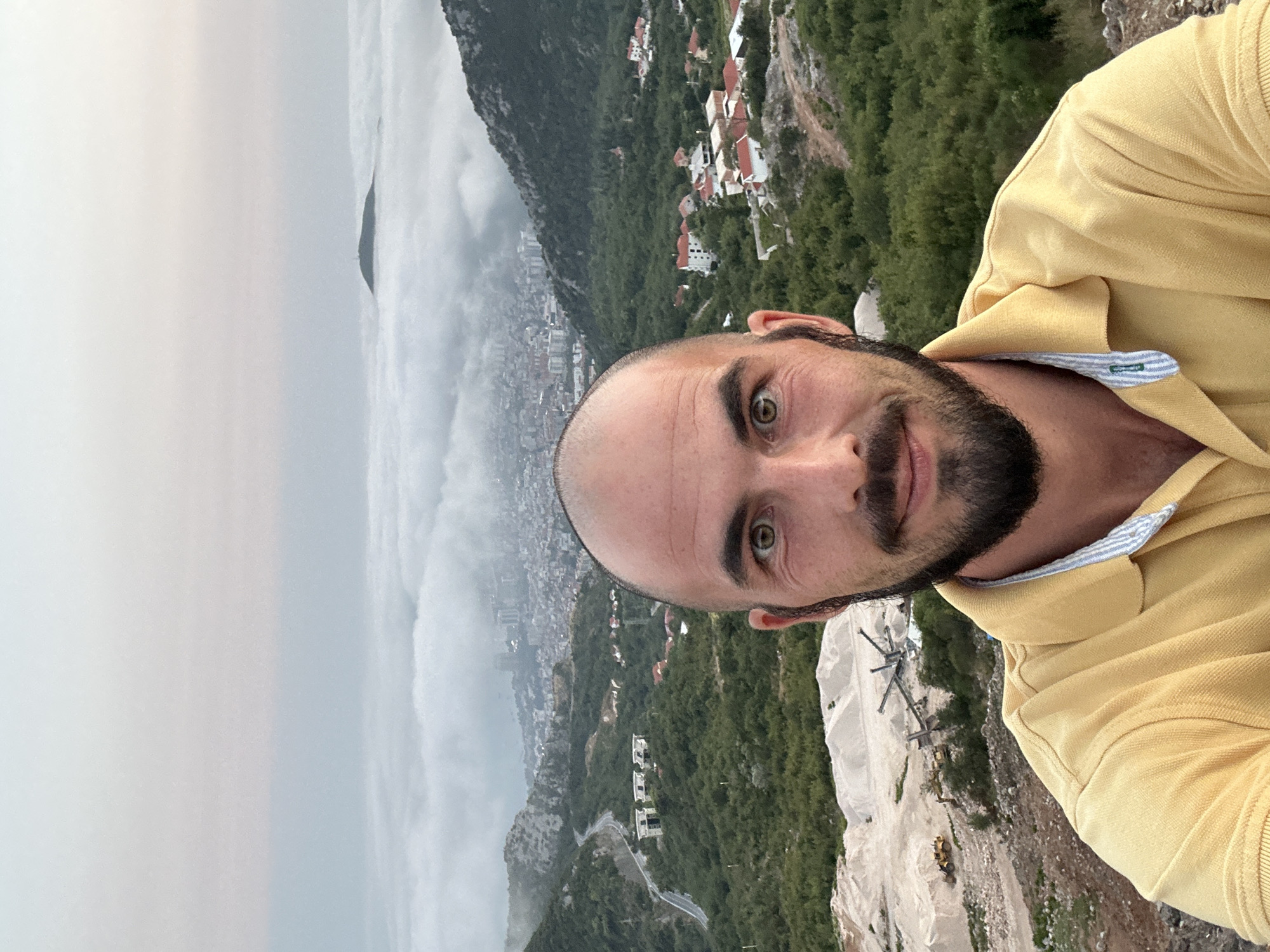 Selfie in Markovići, Montenegro on a July evening