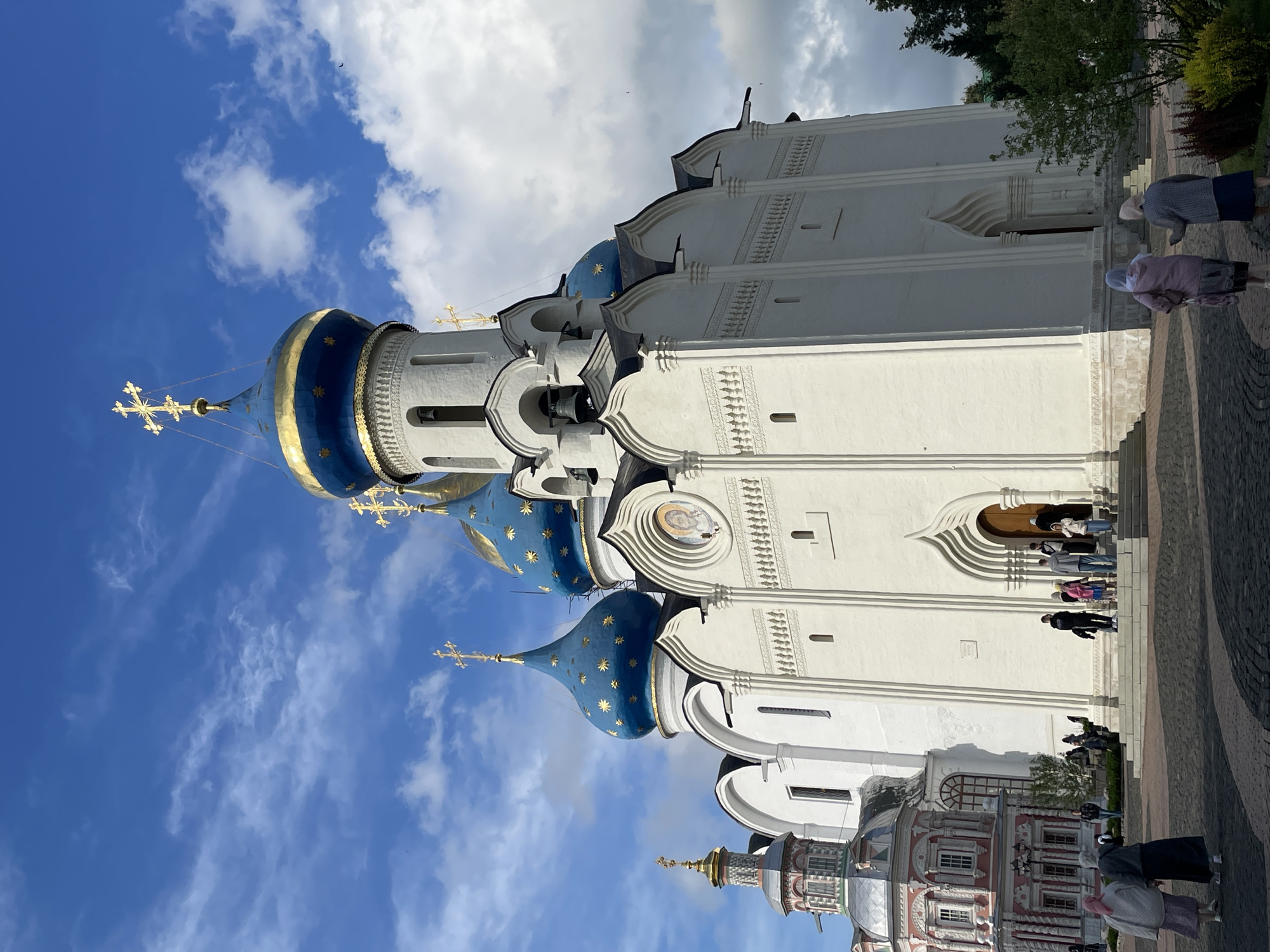 Up close at the Trinity Lavra of St. Sergius, Sergiyev Posad