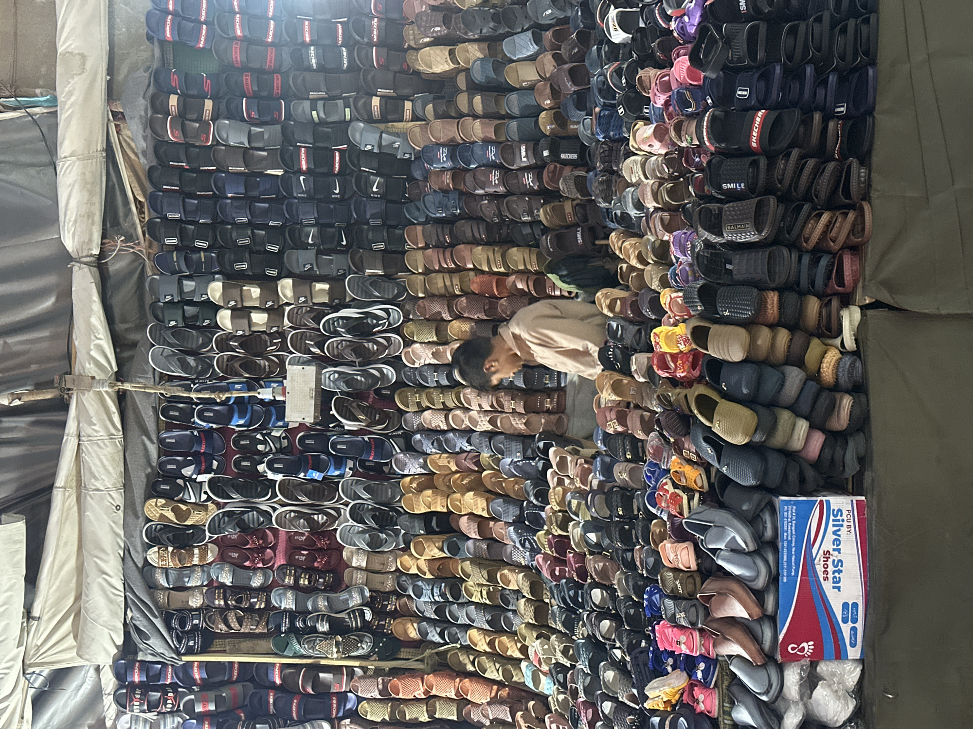 Market day scenes across Quetta City's bustling commercial streets