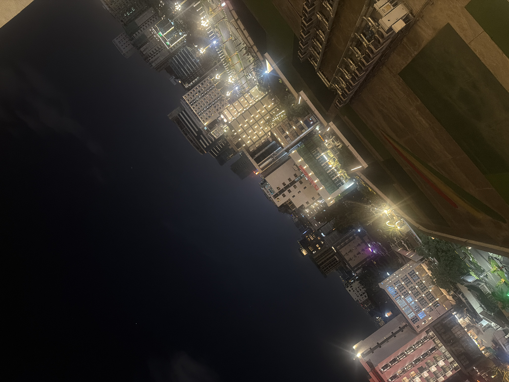 Traveler documents journey through Addis Ababa with aerial city views