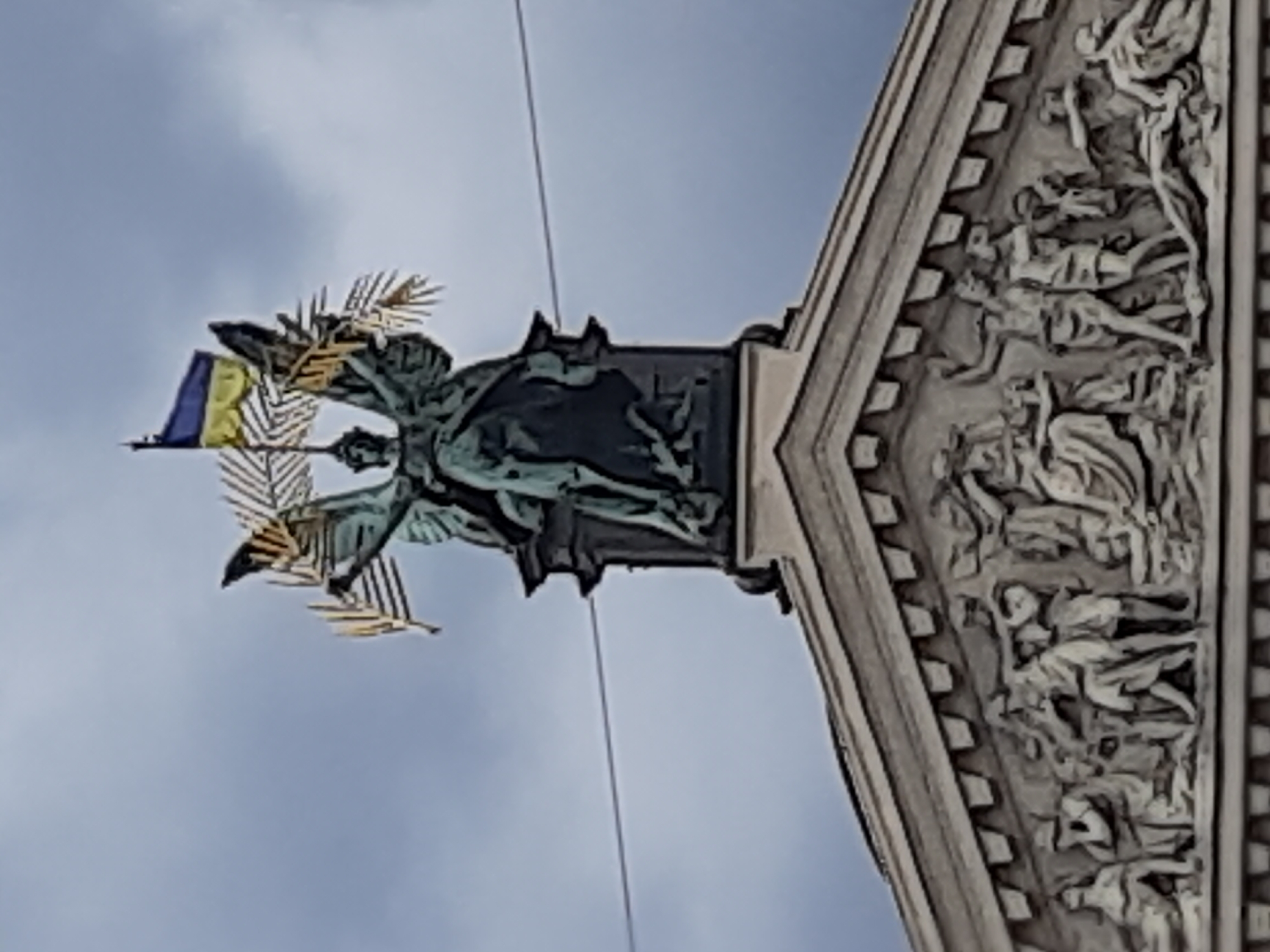 Summer afternoon around Lviv's Opera House and city center