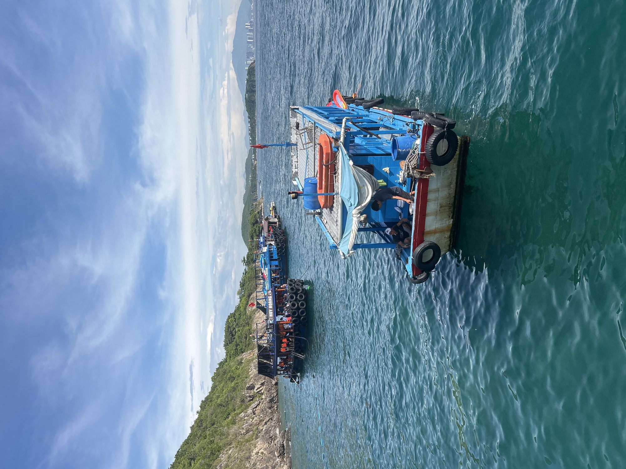 Island hopping by boat in Nha Trang's turquoise bay