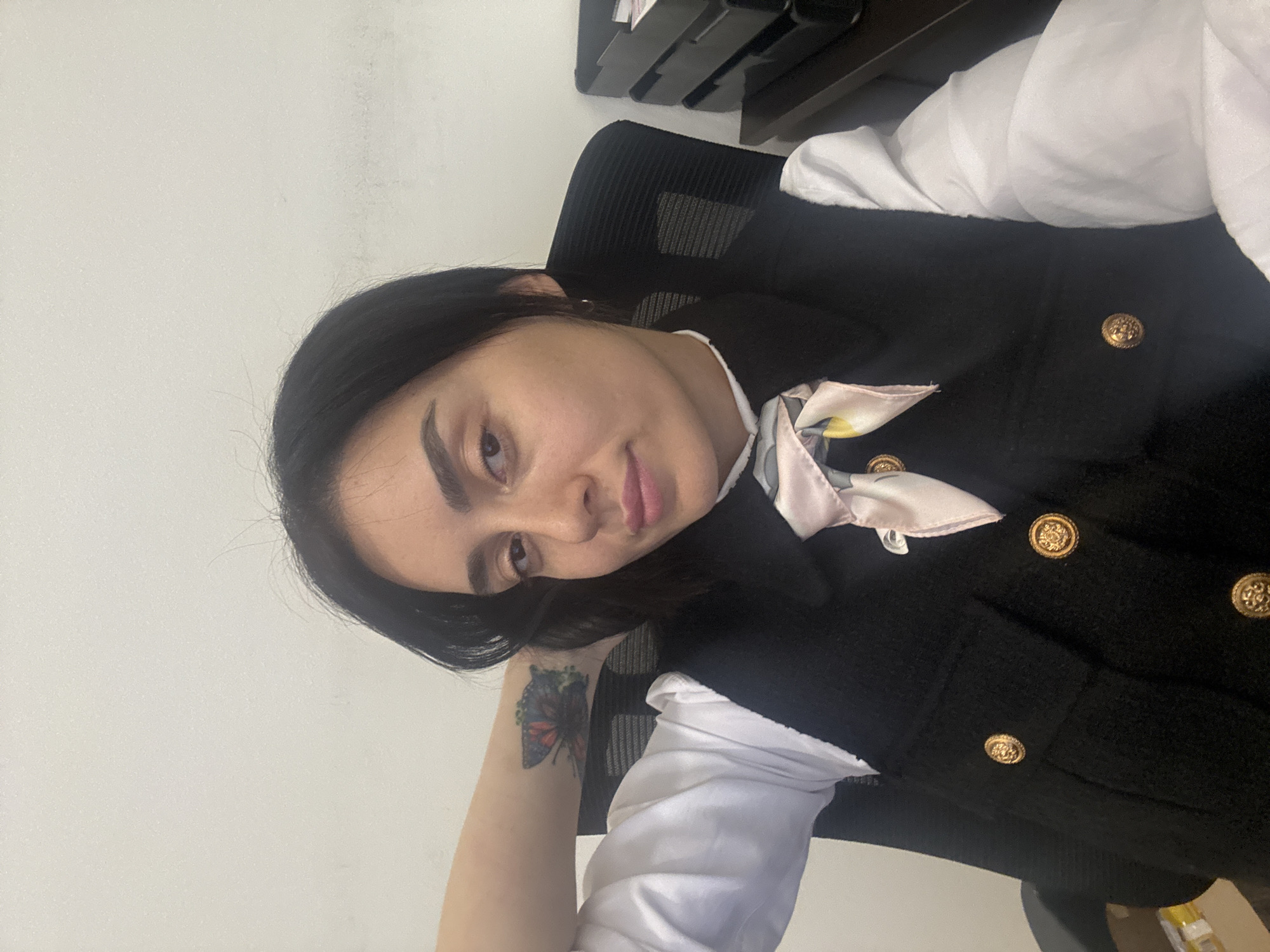 Woman photographed extensively around Tbilisi during morning photo session