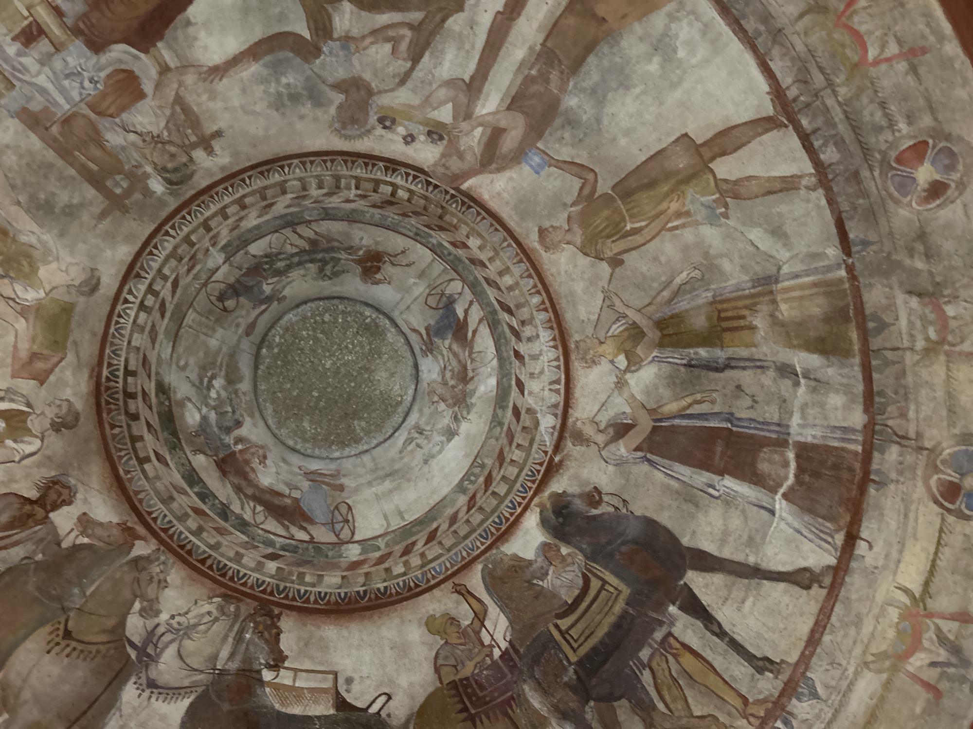 Street scenes and ancient tomb documented in Kazanlak, Bulgaria