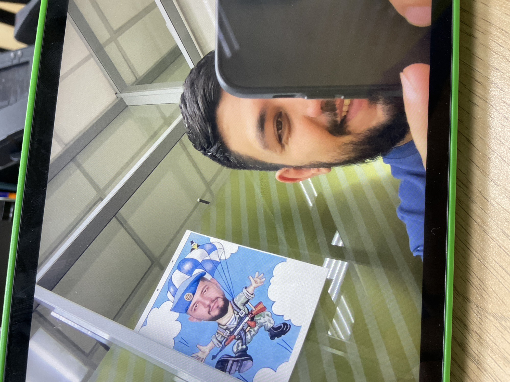 Man takes indoor selfies in Krasnoyarsk apartment