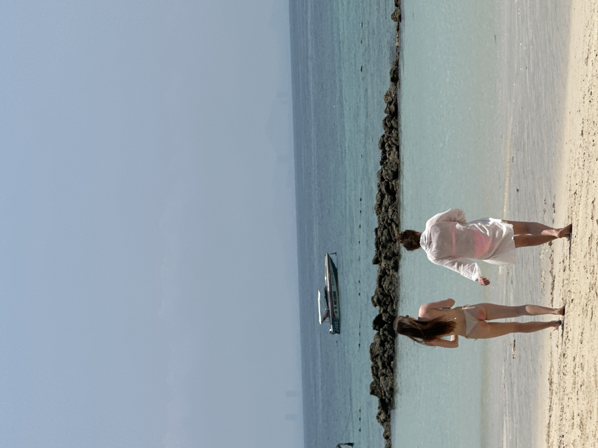 Morning beach activity documented in Pattaya City, Thailand