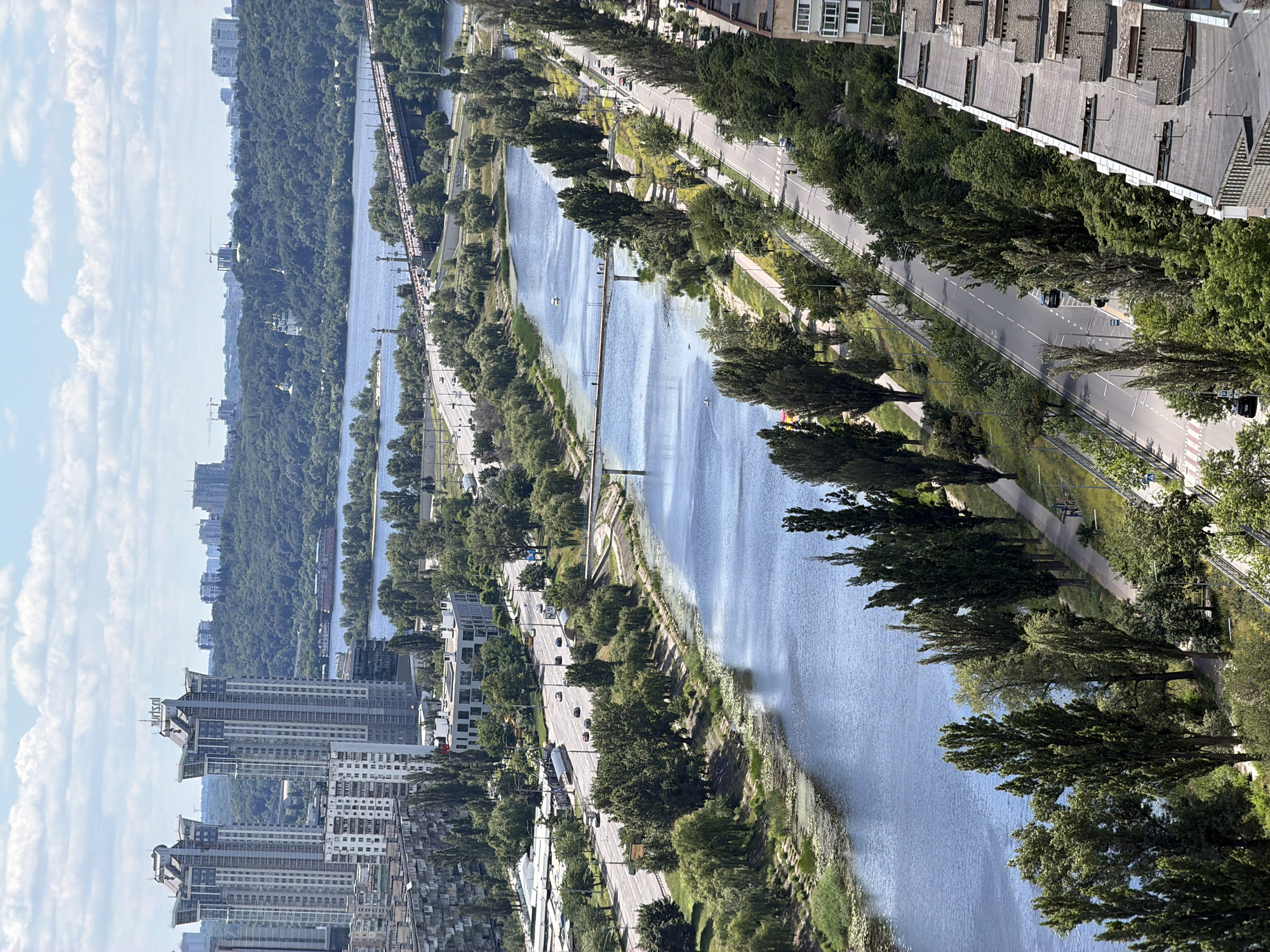 Kyiv from above and up close, Dnipro River views and a poodle