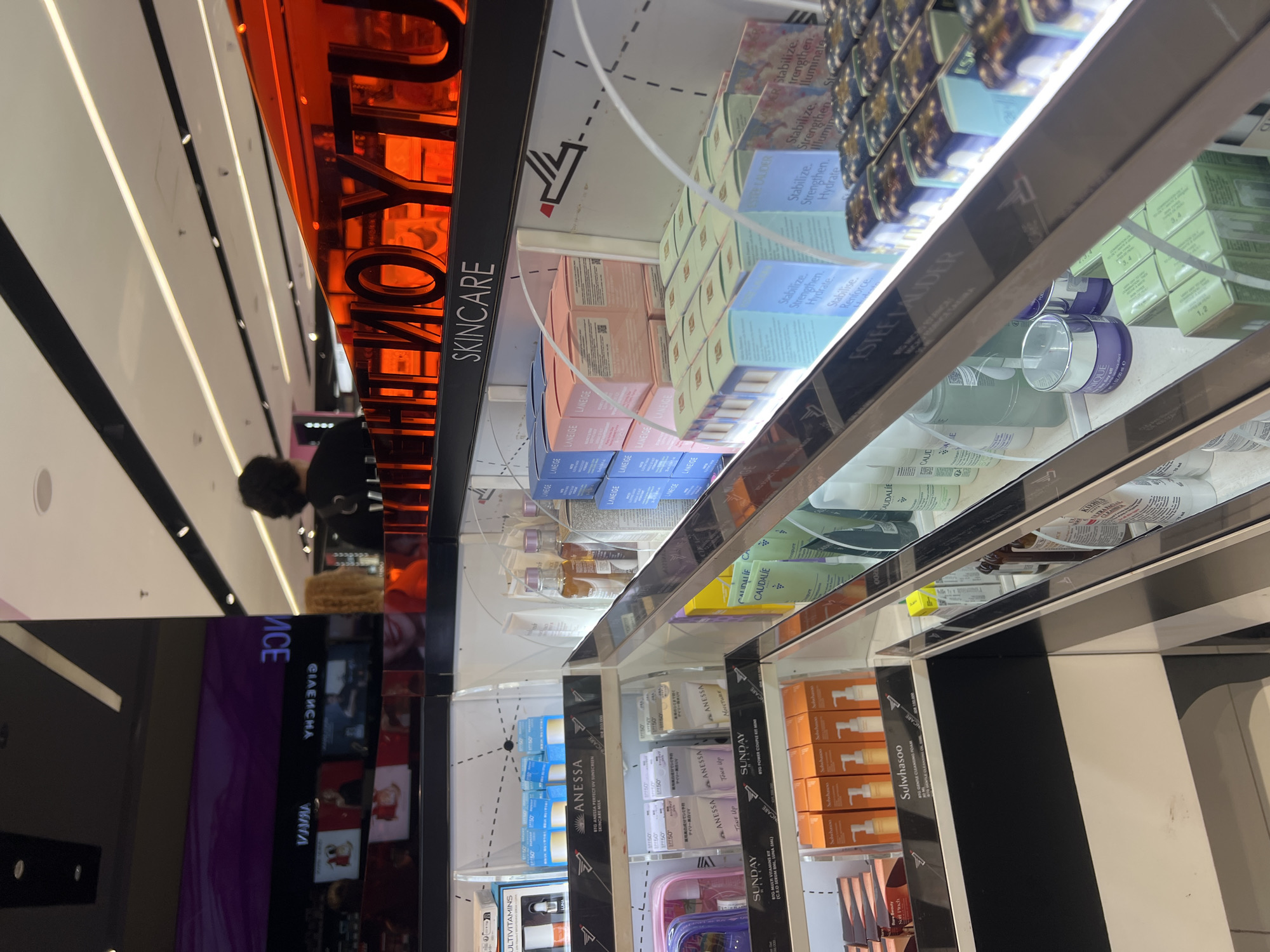 Browsing Sephora in Kuta, Bali