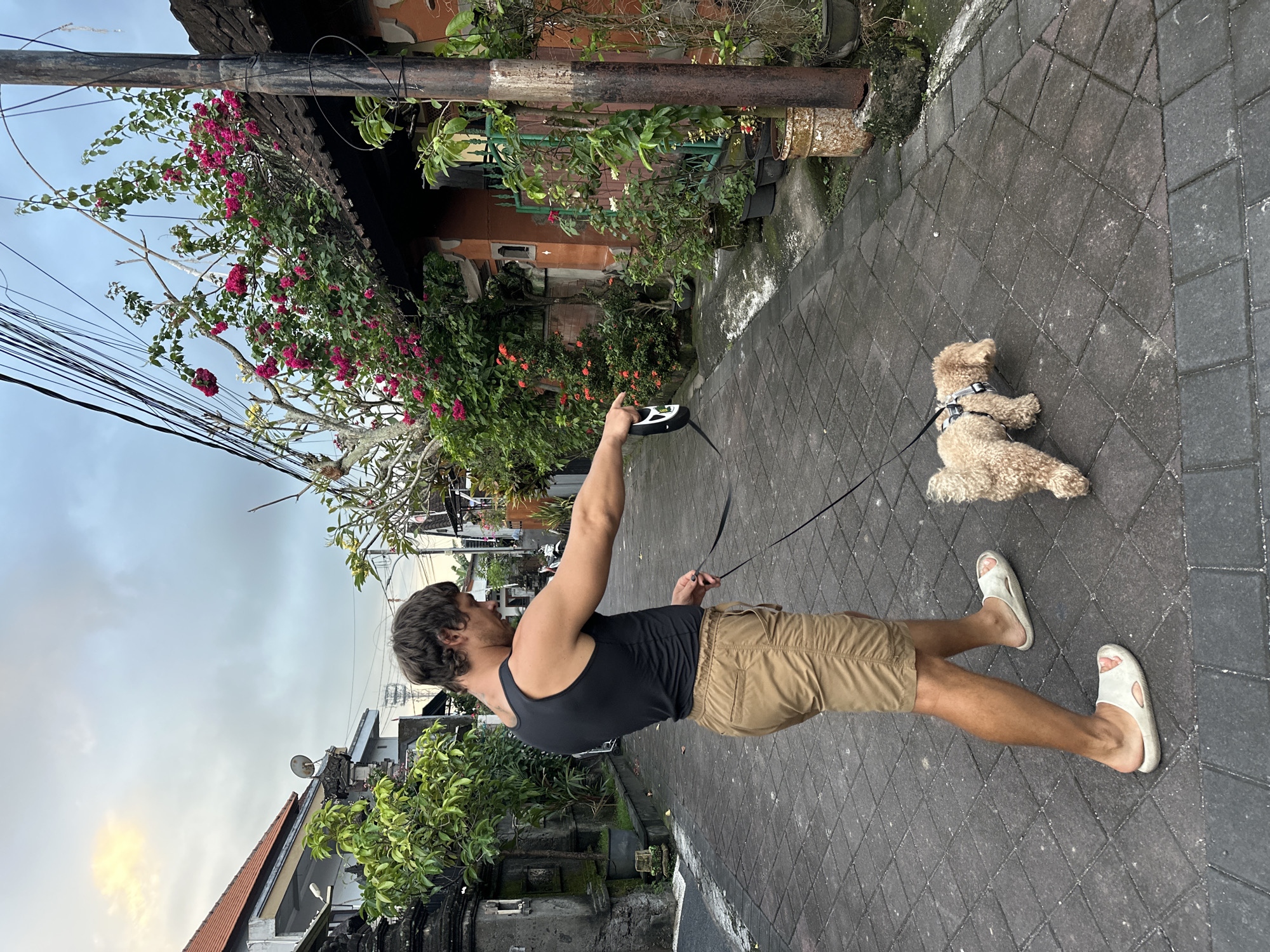 Everyday street life documented in North Kuta, Indonesia