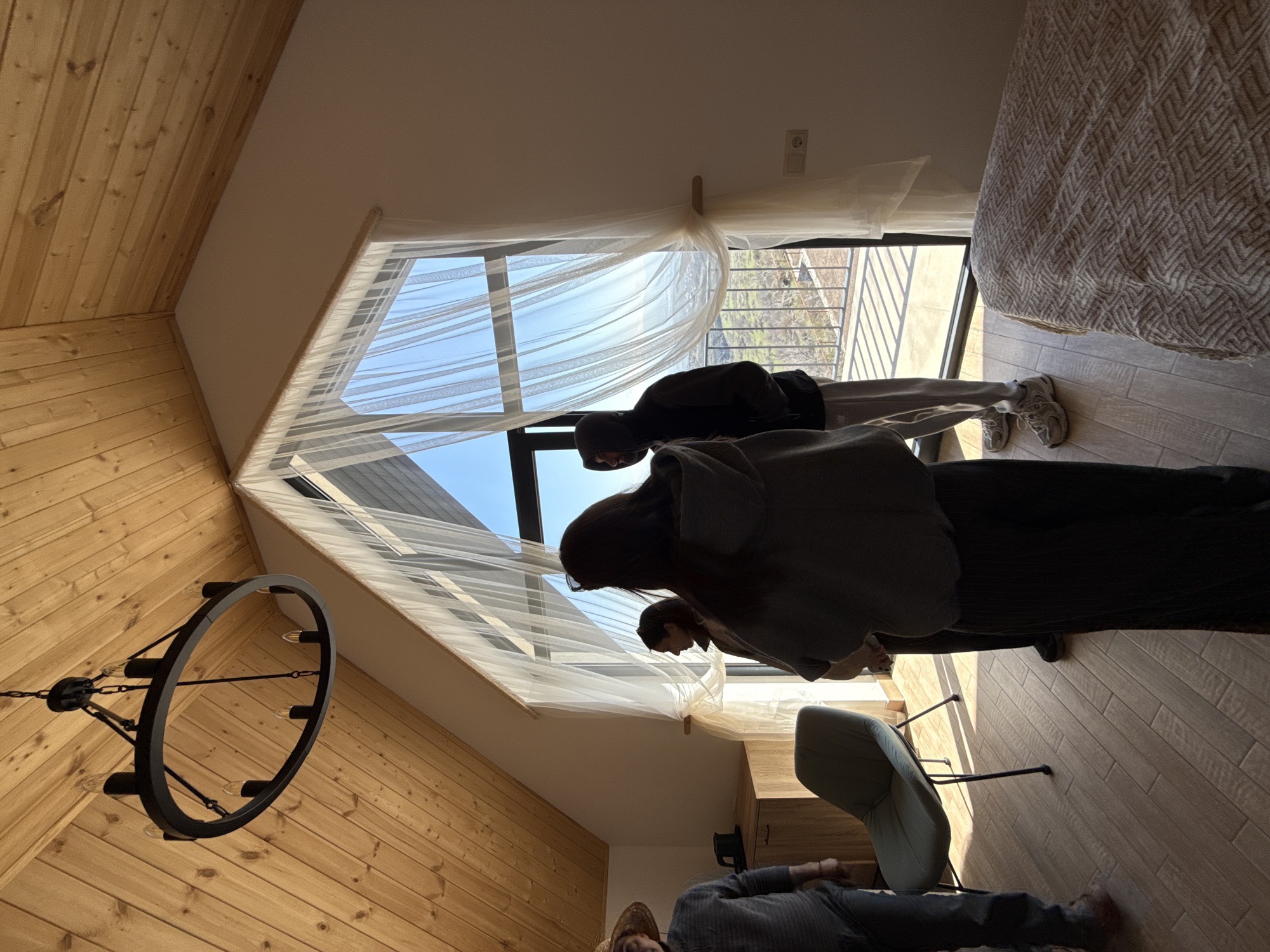 Modern house documented by witnesses in Byurakan, Armenia