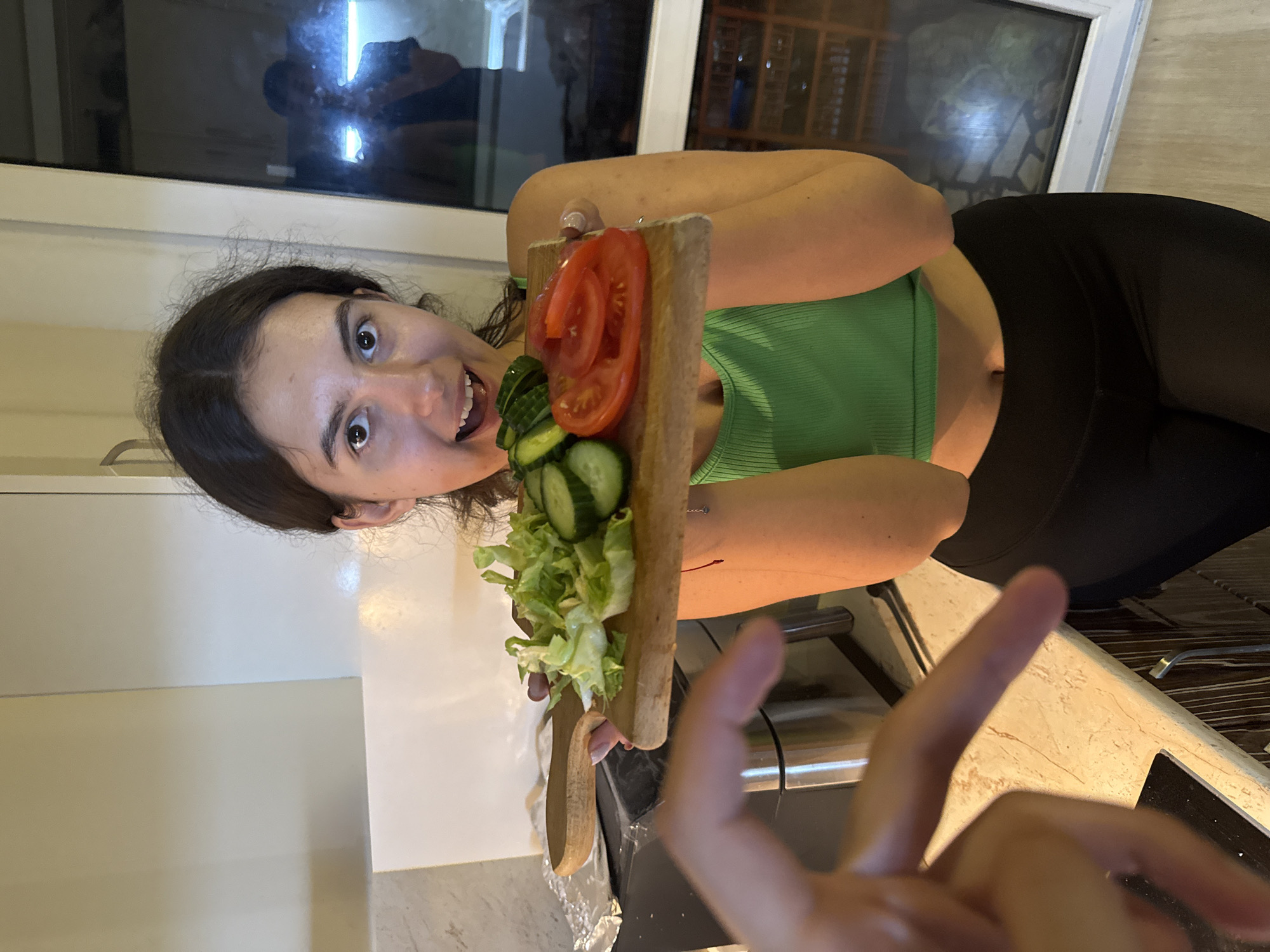 Couple Makes Homemade Burritos in Stara Zagora Kitchen