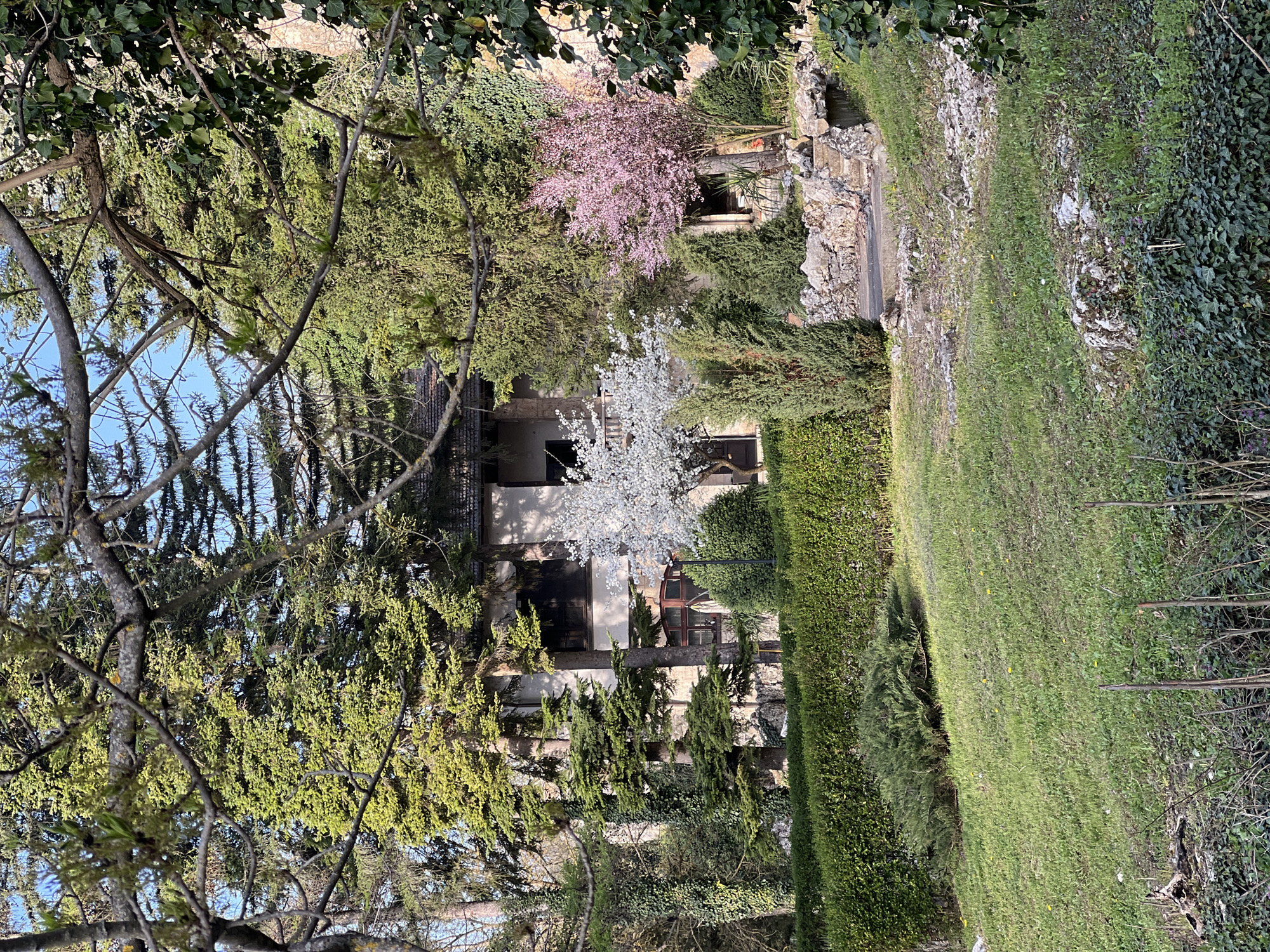 Spring afternoon park visit documented in Pleven, Bulgaria