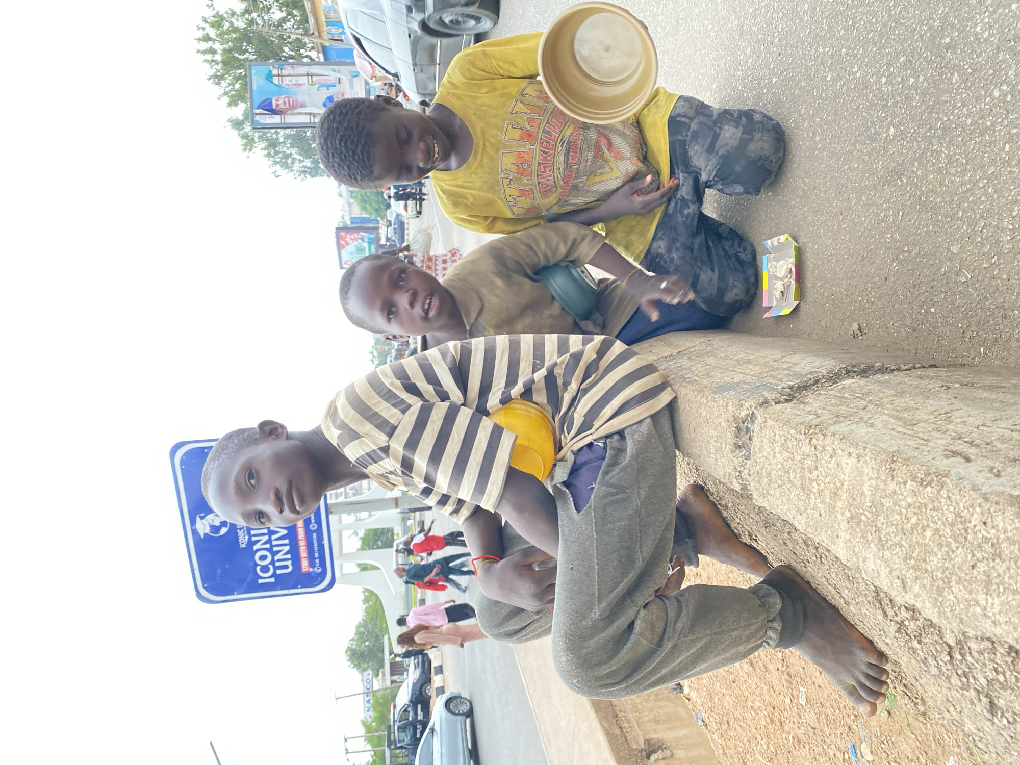 Daily street commerce continues in Jos, Nigeria neighborhoods