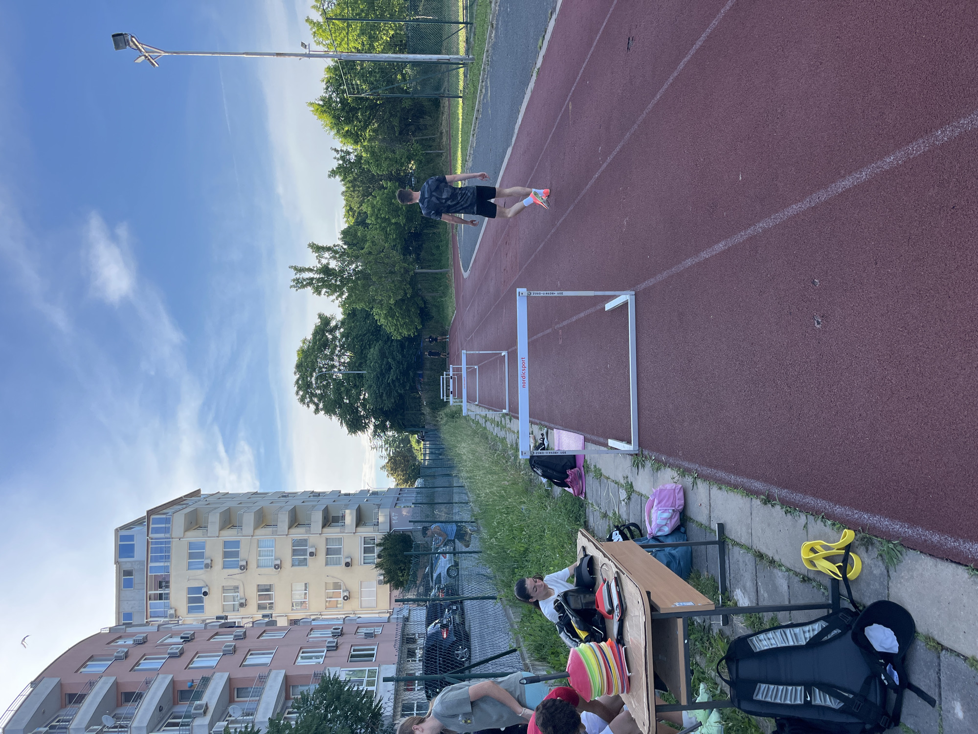 Athletics track and Hummer spotted in Burgas, Bulgaria