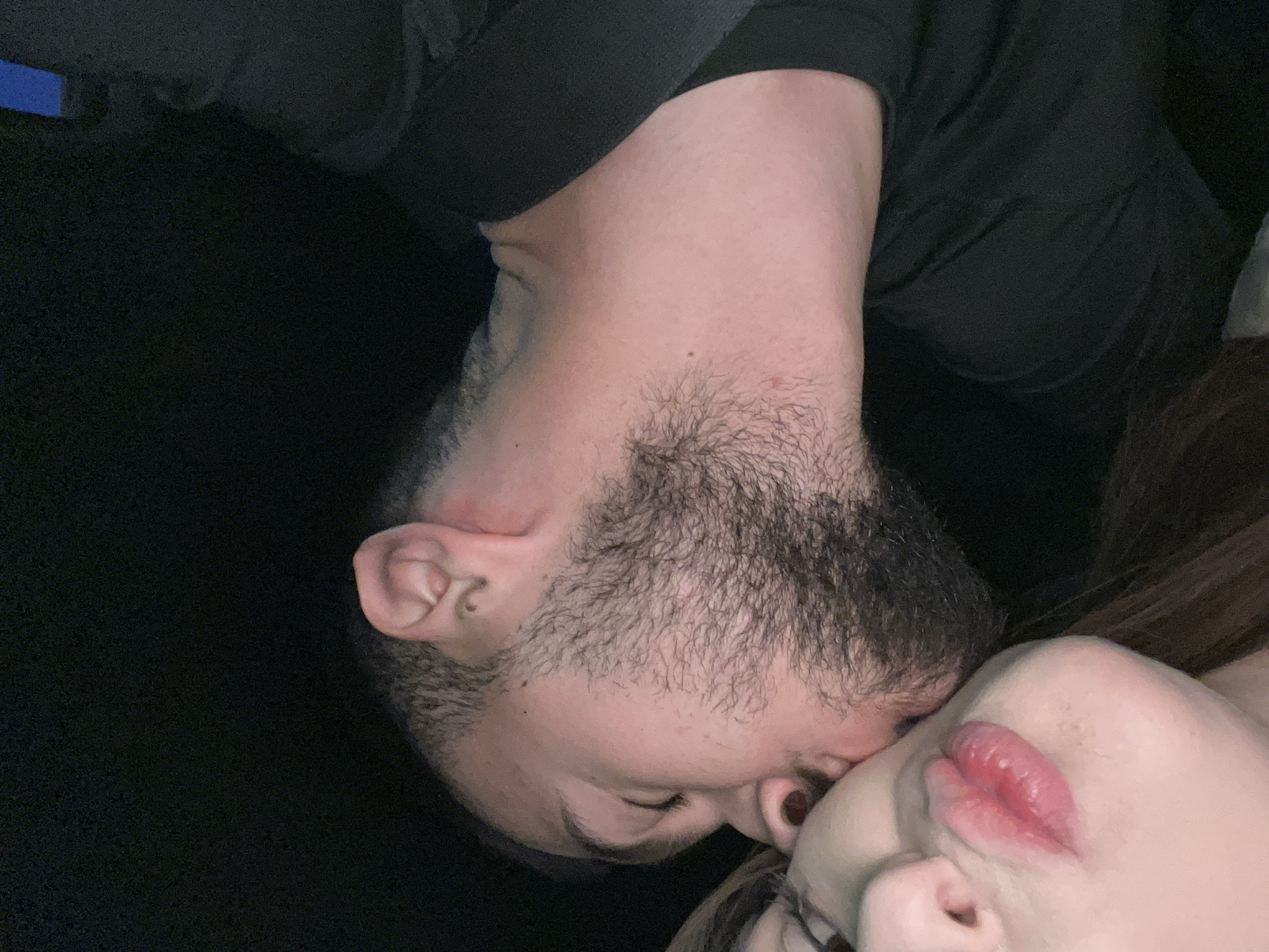 Couple shares intimate moment in Plovdiv, Bulgaria