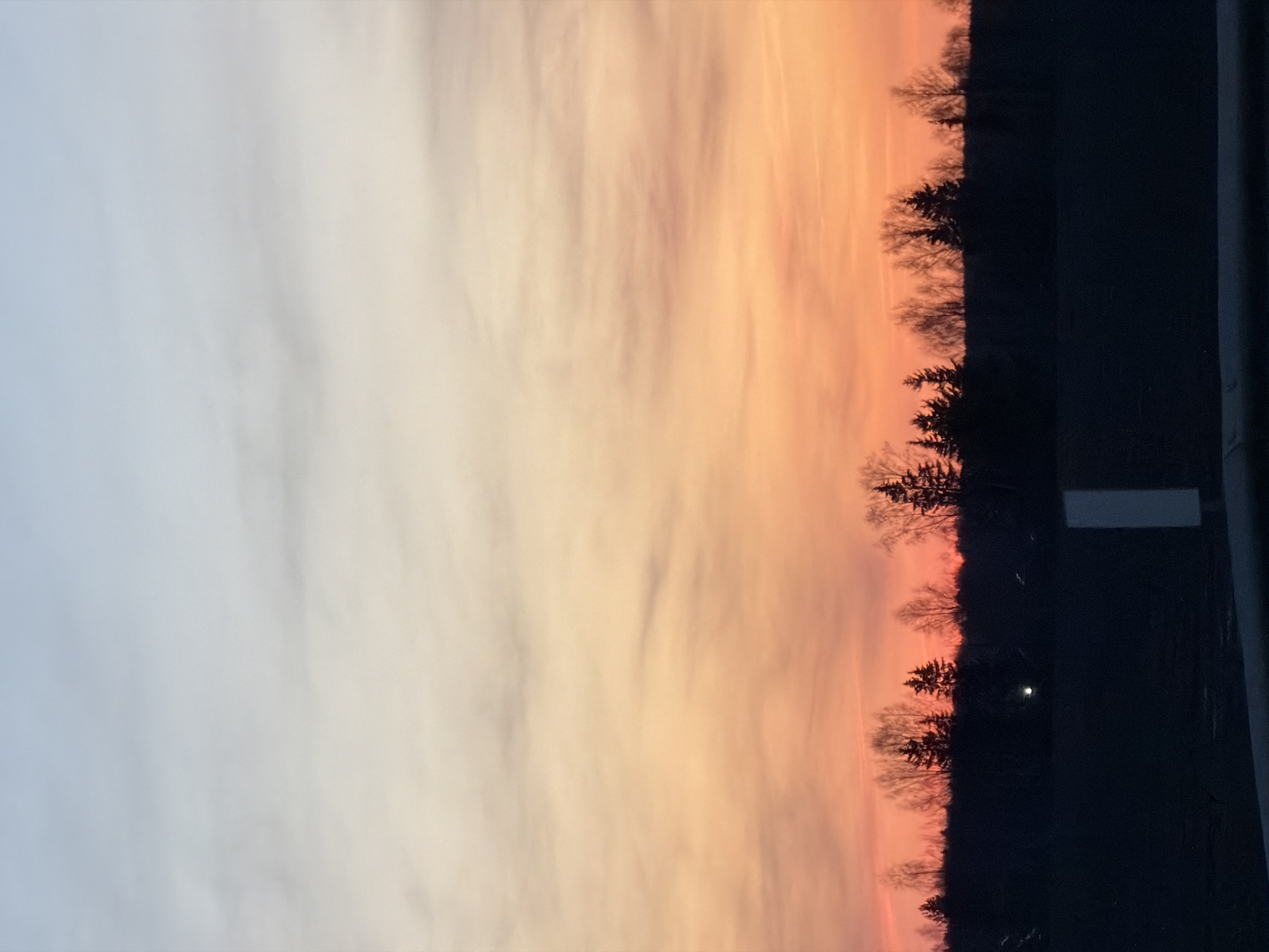 Motorist captures sunset highway journey through Russian Perm region