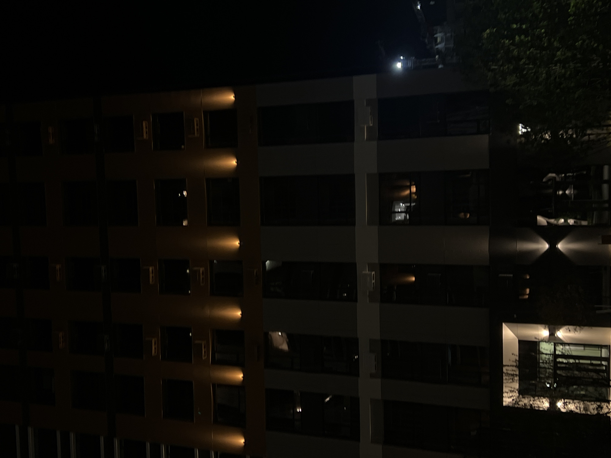 Evening construction activity illuminates Astana cityscape