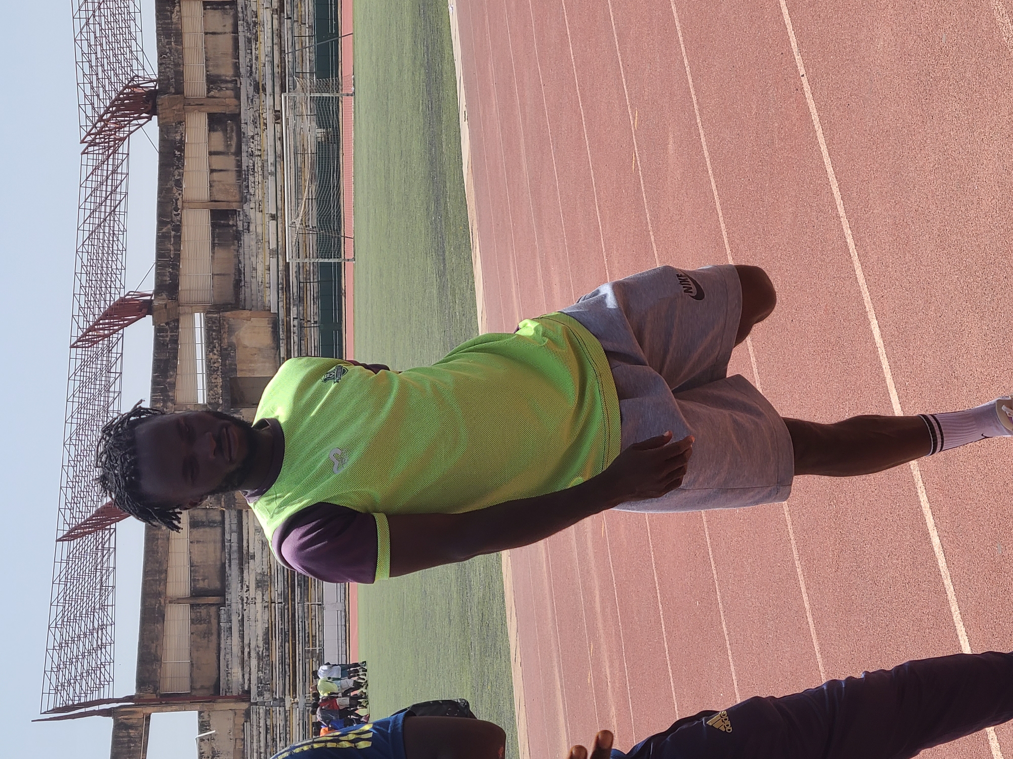 Training session and casual visit at New Stadium Nigeria
