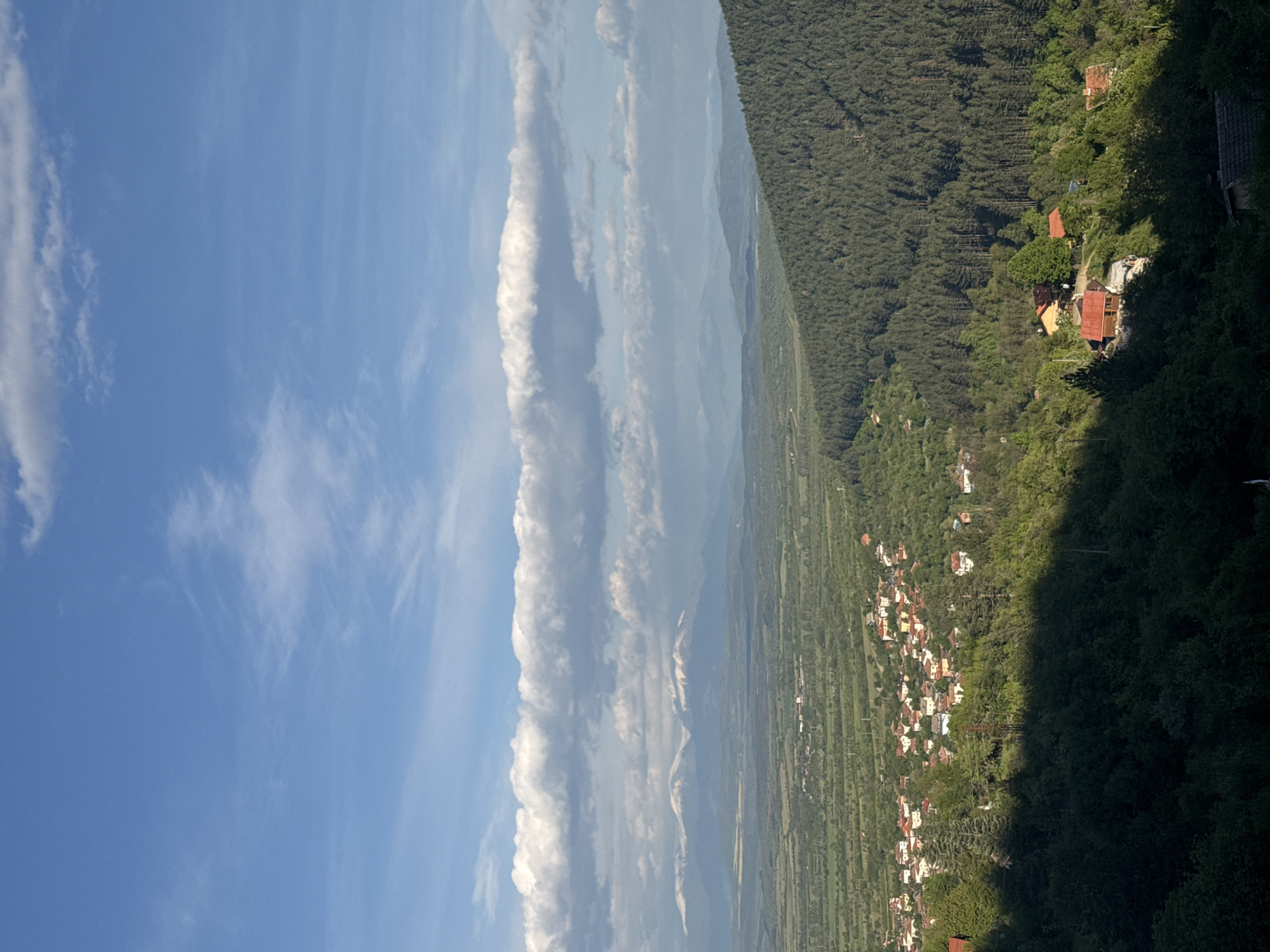 Mountain landscape documented near Kyustendil, Bulgaria