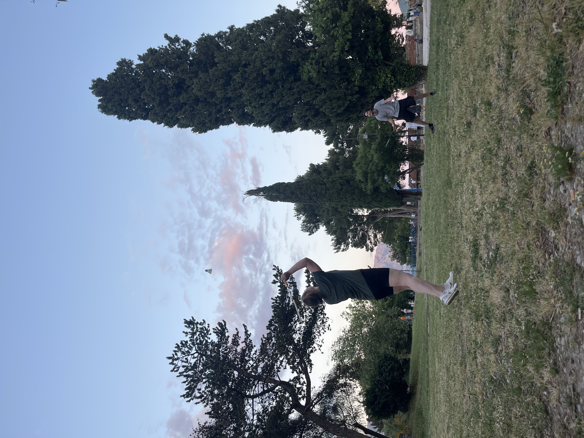 Evening recreation captured in Budva parks and streets
