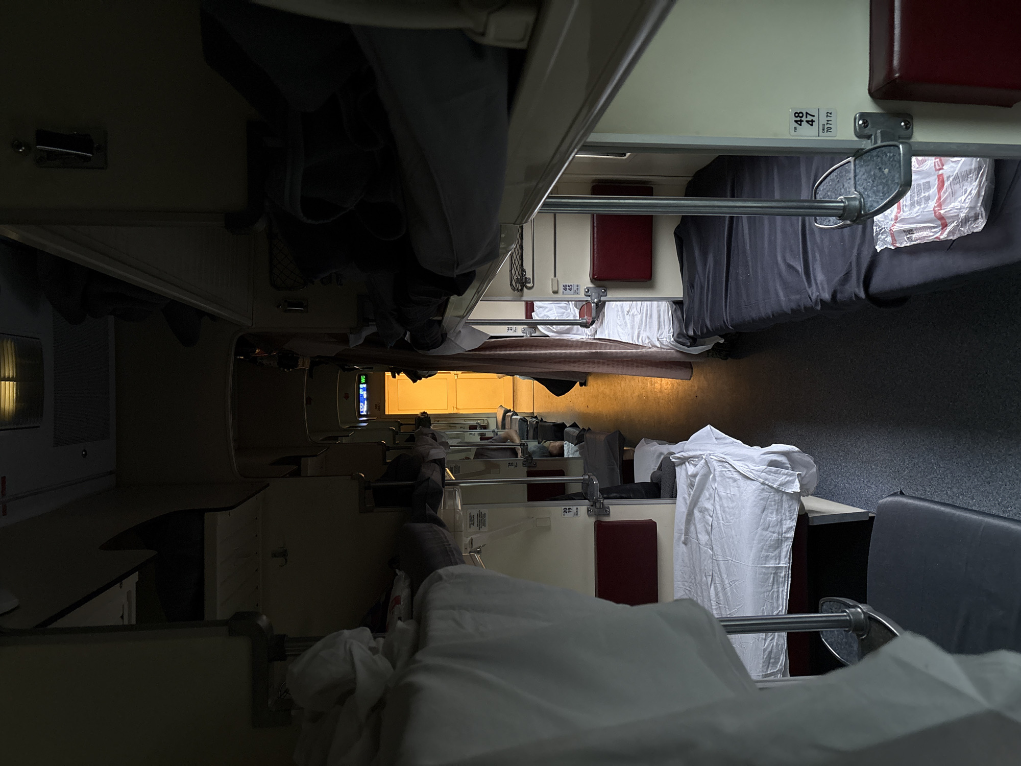 Early morning railway scenes captured in Saratov, Russia