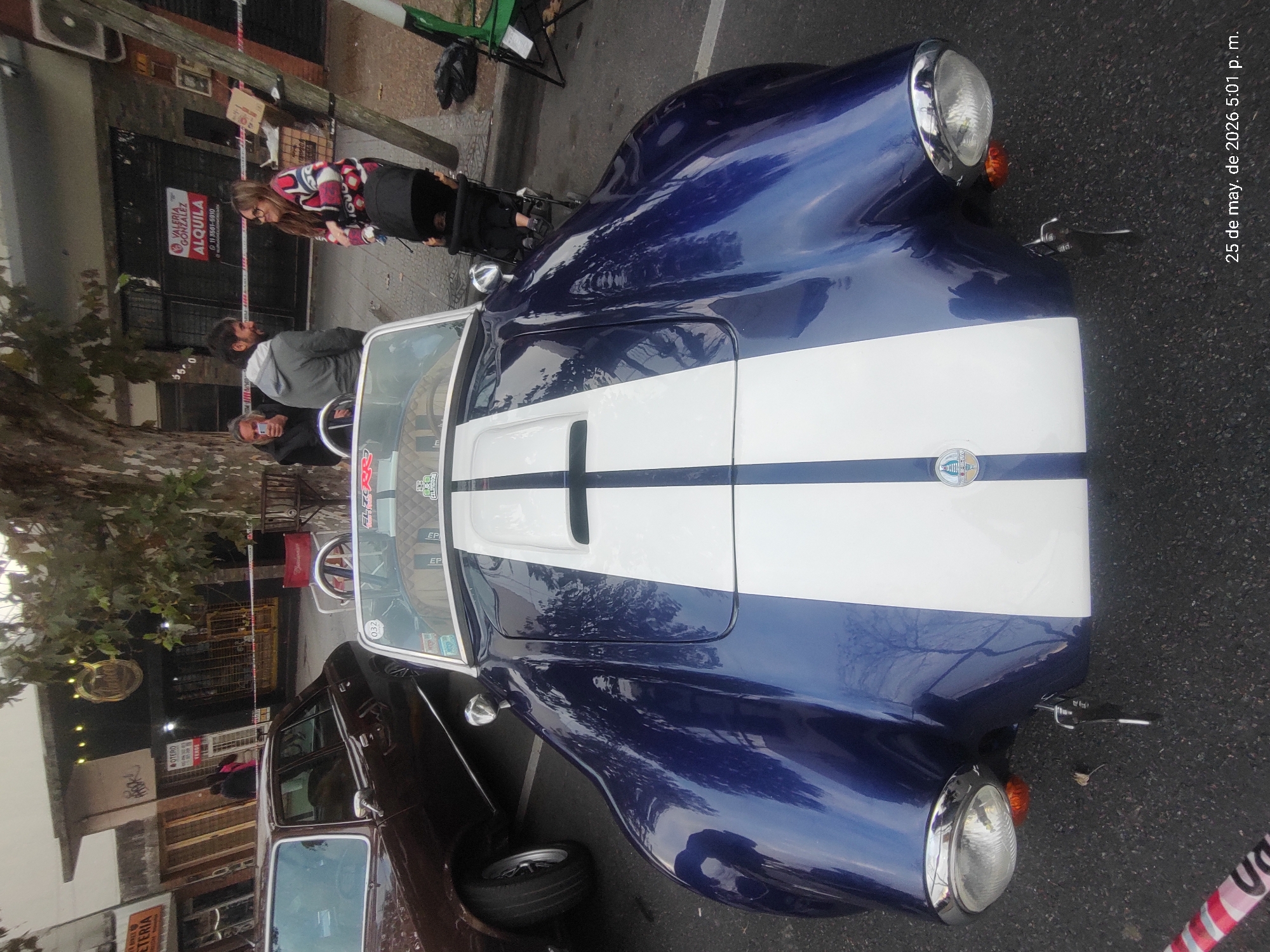 Classic car show draws crowds in Wilde, Argentina