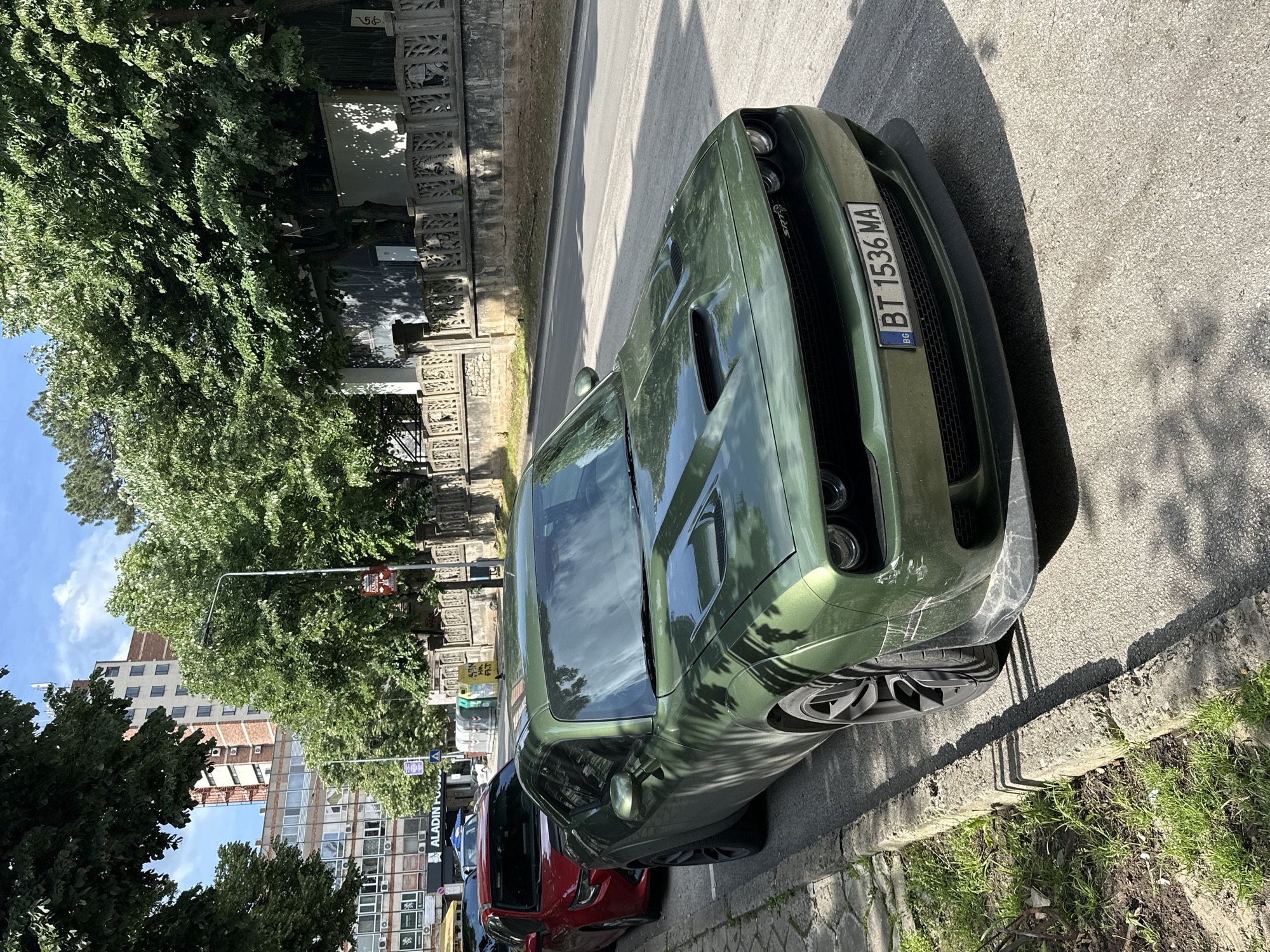 Luxury cars gather in Veliko Tarnovo during street event