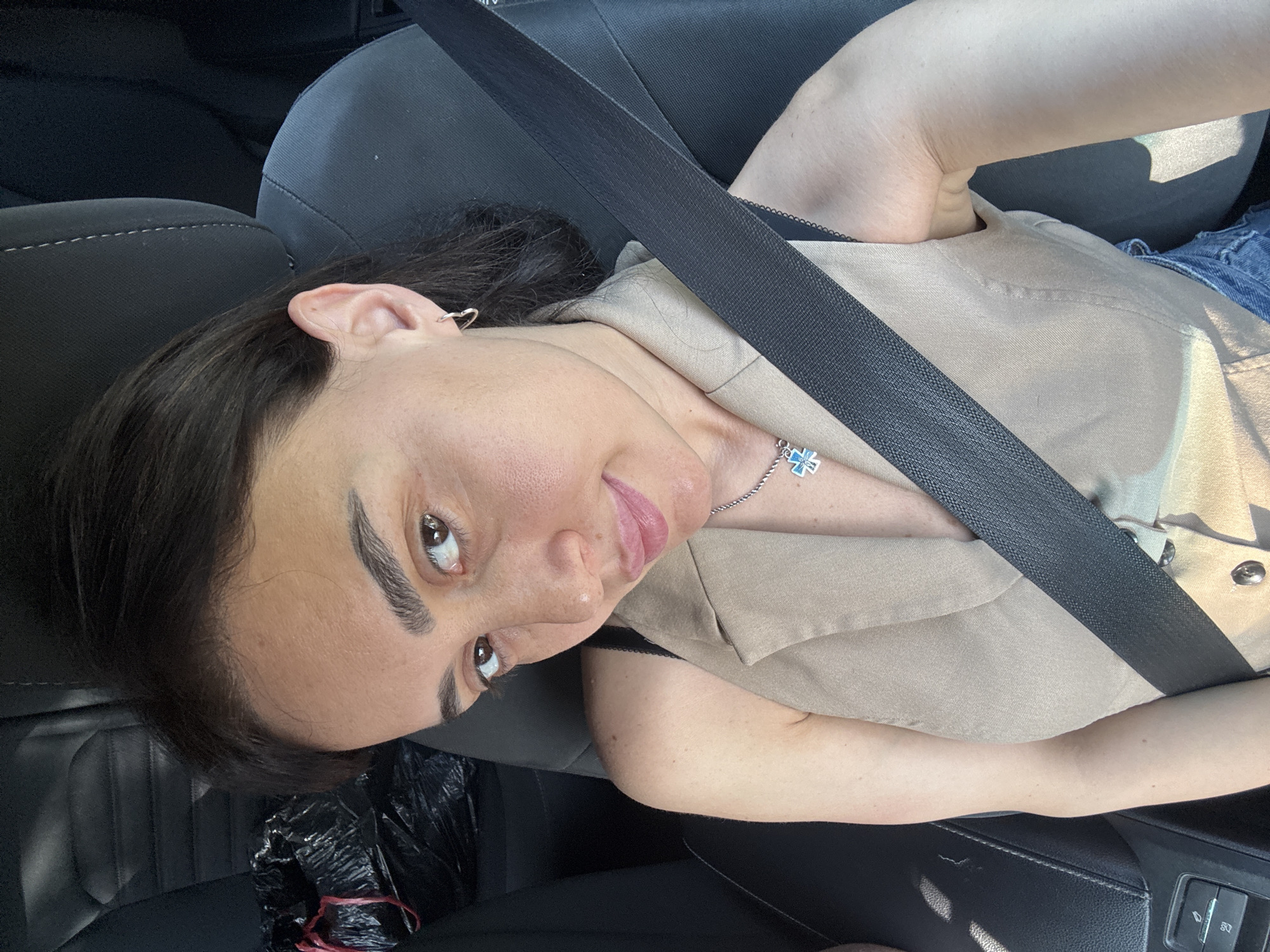 Woman documents early morning car journey through Tbilisi streets